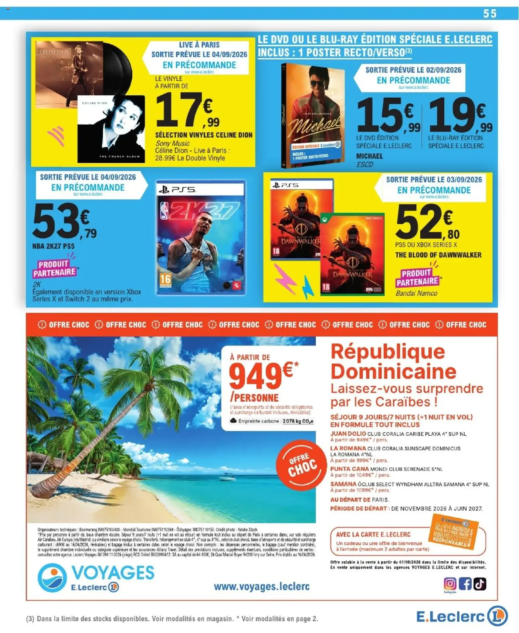 E.Leclerc catalogue - brochure valable à partir du 01/09/2026, page 55 sur 56