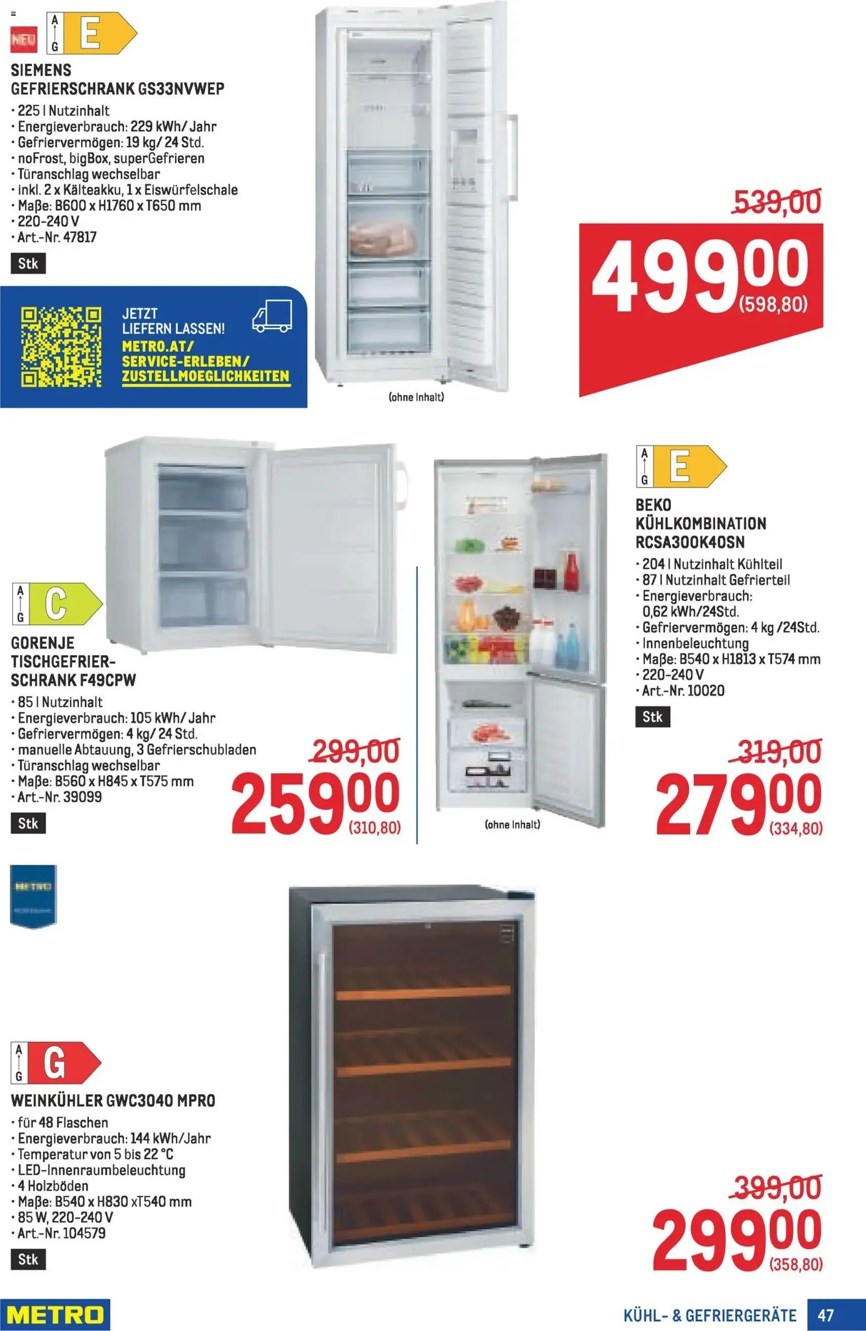 Metro Profi - Gültiger Prospekt ab 22.01.2026, Seite 47 von insgesamt 64