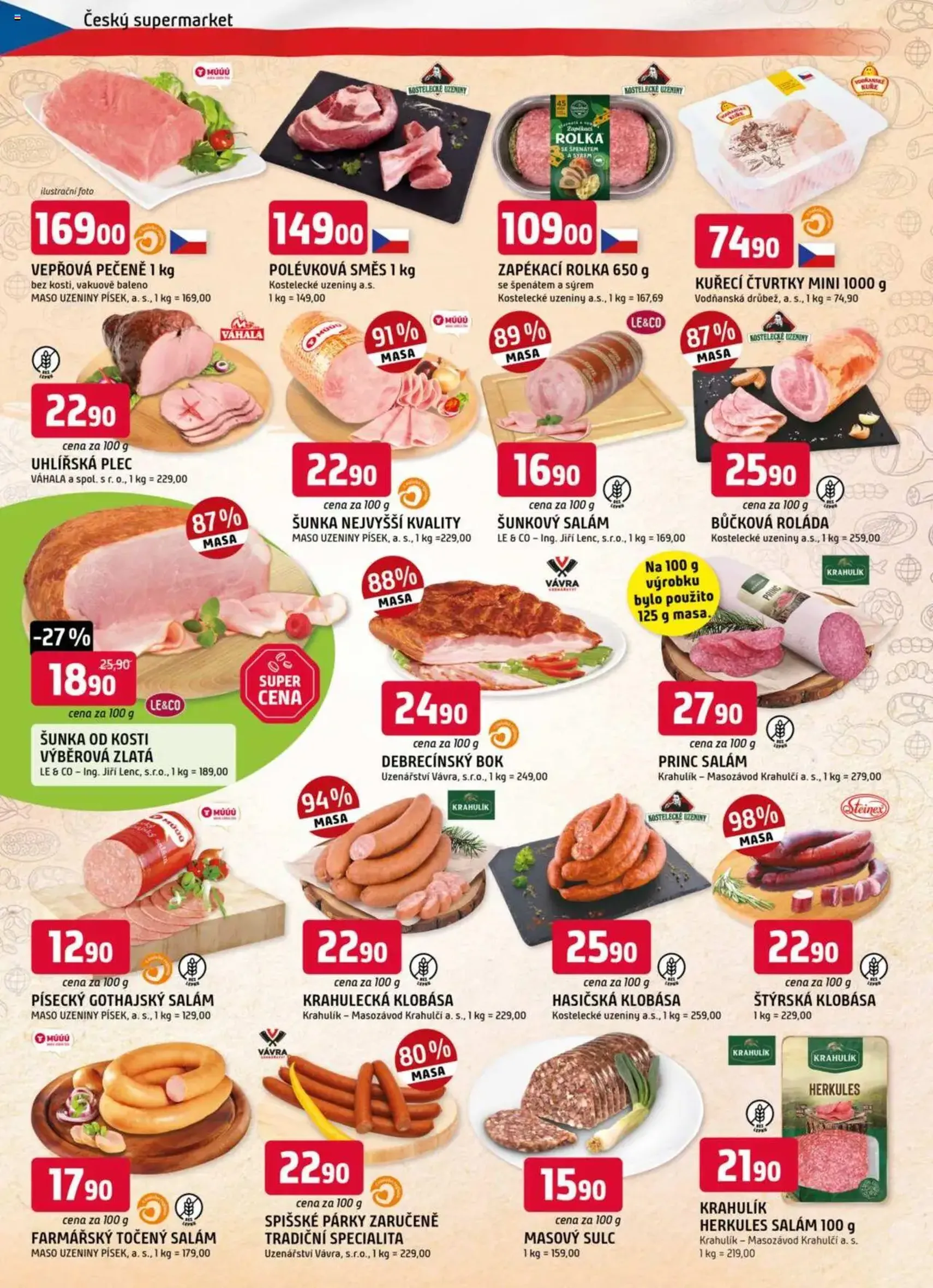 Trefa leták - platný leták od 15.10.2025 strana 2 z 12 Trefa leták - platný leták od 15.10.2025 strana 2 z 12