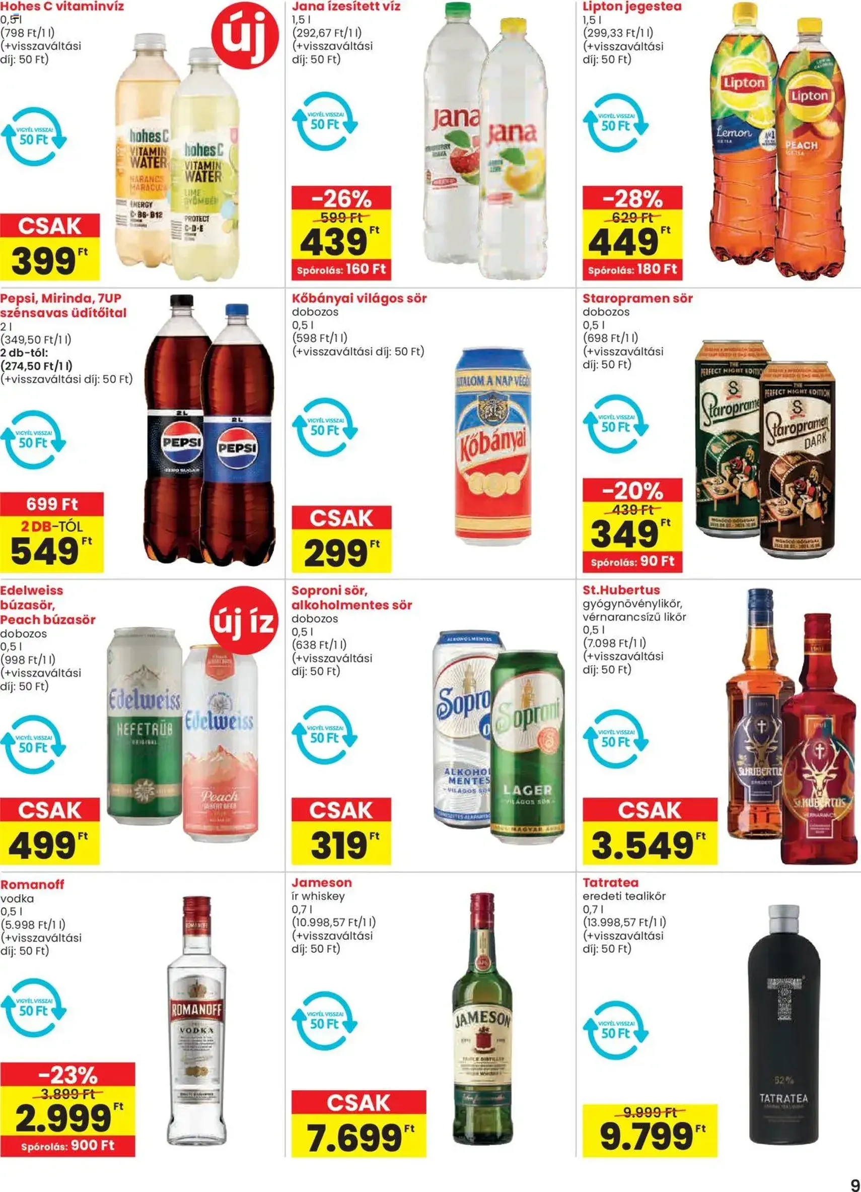Spar Akciós újság - 2025.10.02. érvényes szórólap 9 oldal 18 oldalból Spar Akciós újság - 2025.10.02. érvényes szórólap 9 oldal 18 oldalból