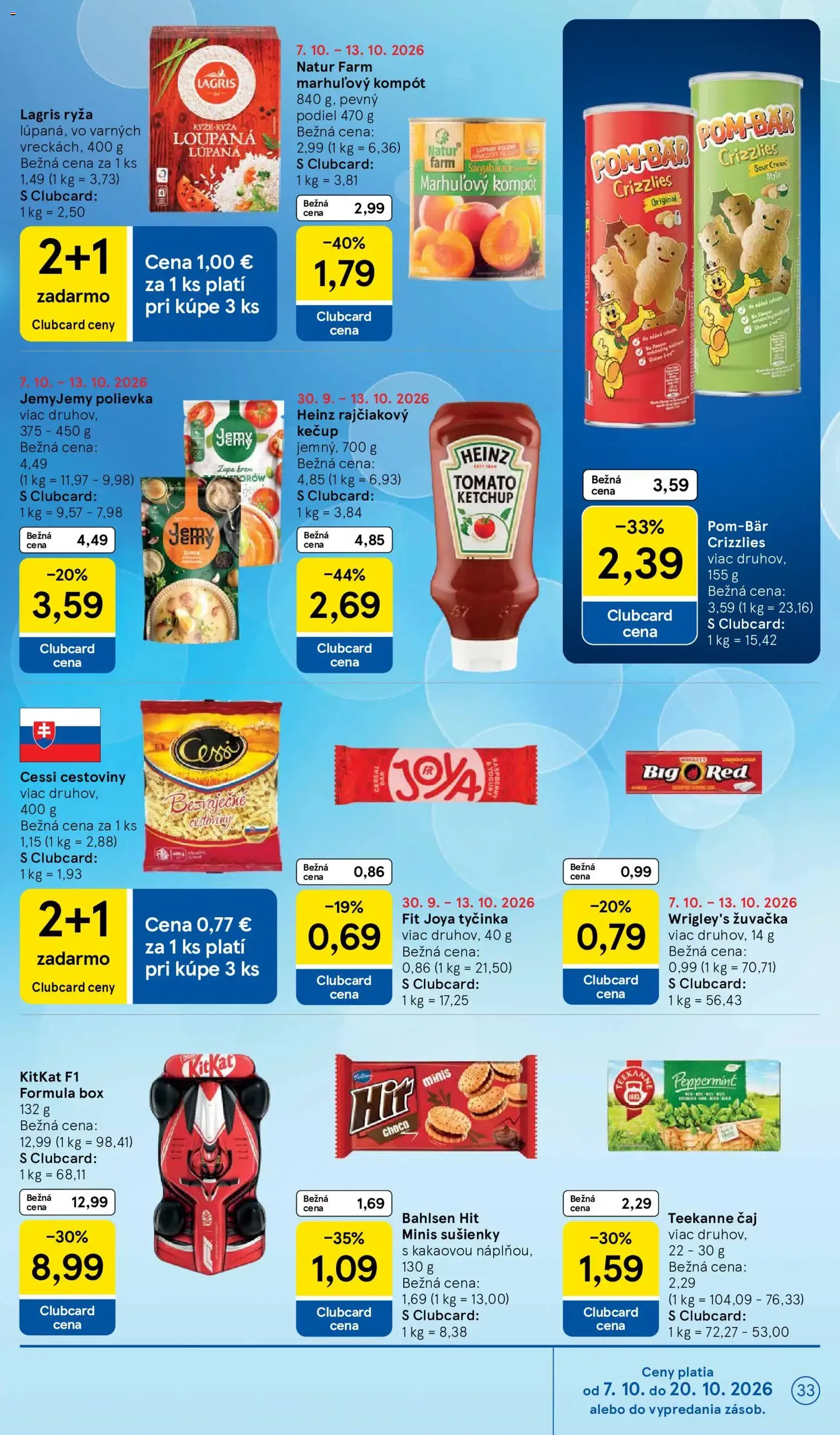 Tesco Hypermarket - leták - platný leták od 07.10.2026 strana 33 z 51
