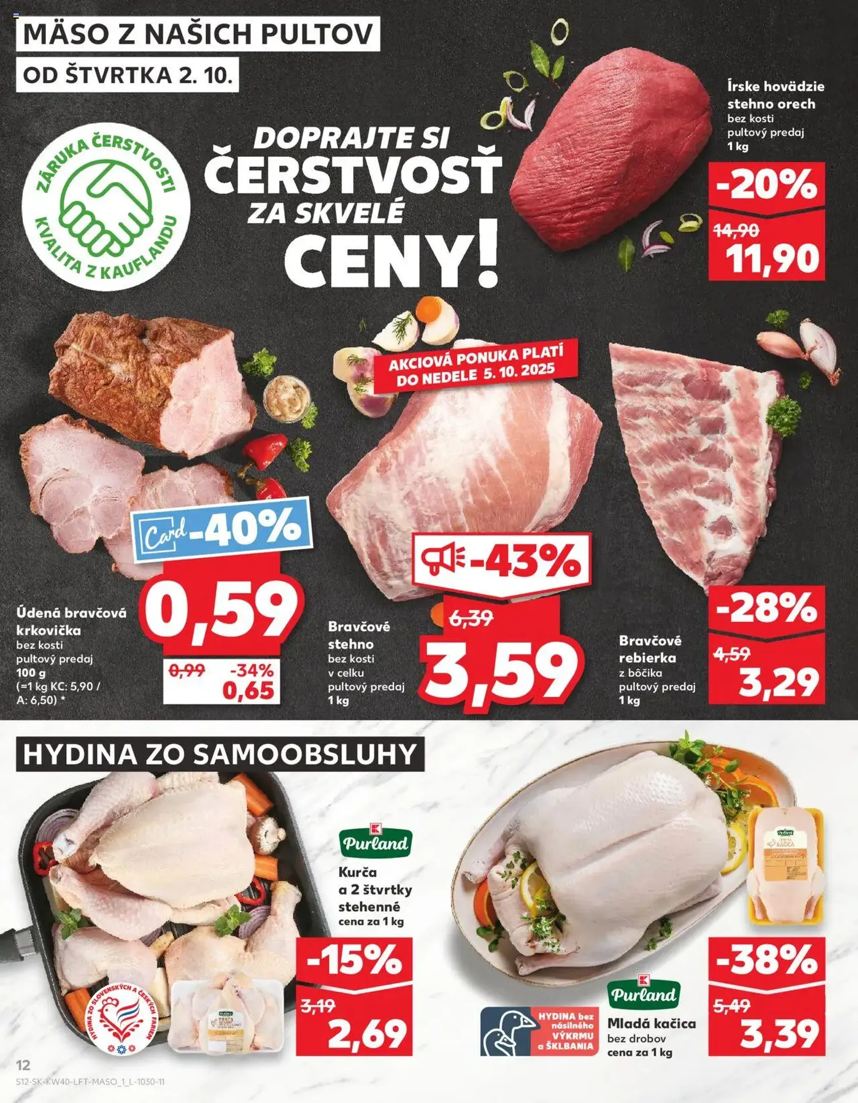 Kaufland Bratislava-Avion - platný leták od 02.10.2025 strana 12 z 78 Kaufland Bratislava-Avion - platný leták od 02.10.2025 strana 12 z 78