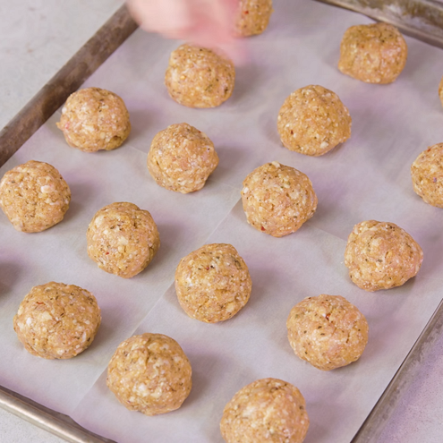 Polpette di petto di pollo - procedimento 1