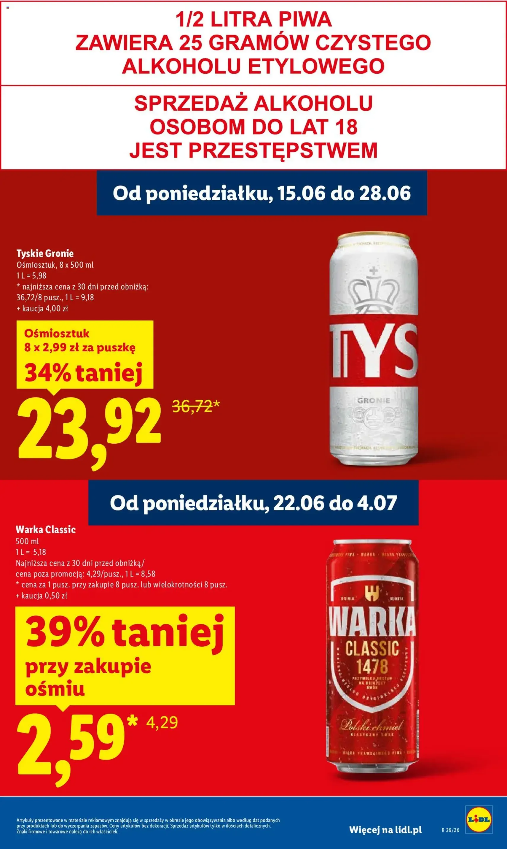 Lidl gazetka - ważny gazetka od 22.06.2026 strona 15 z 99