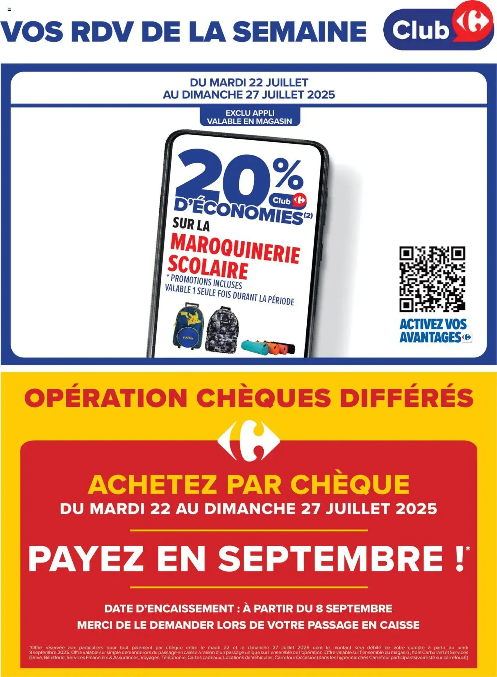 Carrefour catalogue semaine 30 - brochure valable à partir du 22/07/2025, page 4 sur 108 Carrefour catalogue semaine 30 - brochure valable à partir du 22/07/2025, page 4 sur 108