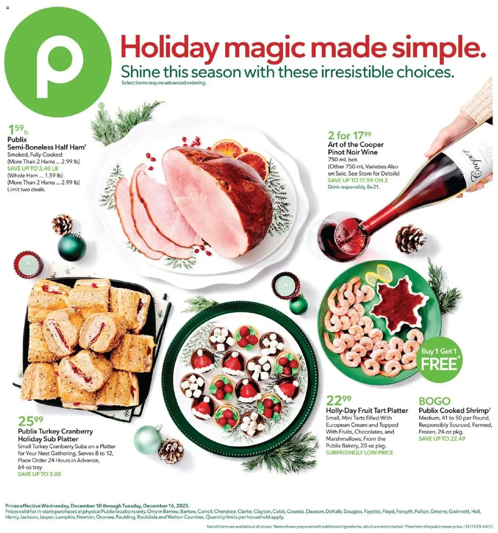 Publix Weekly Ad - valid flyer from 12/10/2025, page 1 of 21