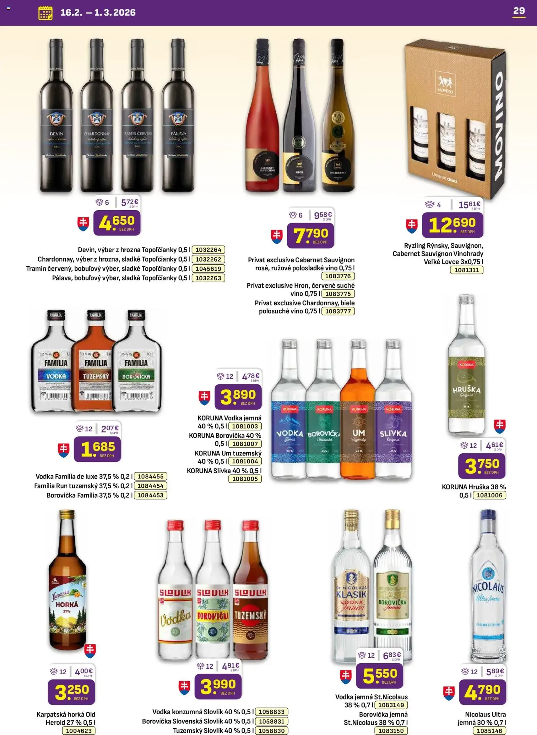 Libex leták - platný leták od 16.02.2026 strana 29 z 36