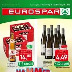 Eurospar Flugblatt - Prospekt Vorschau gültig ab 18.06.2026