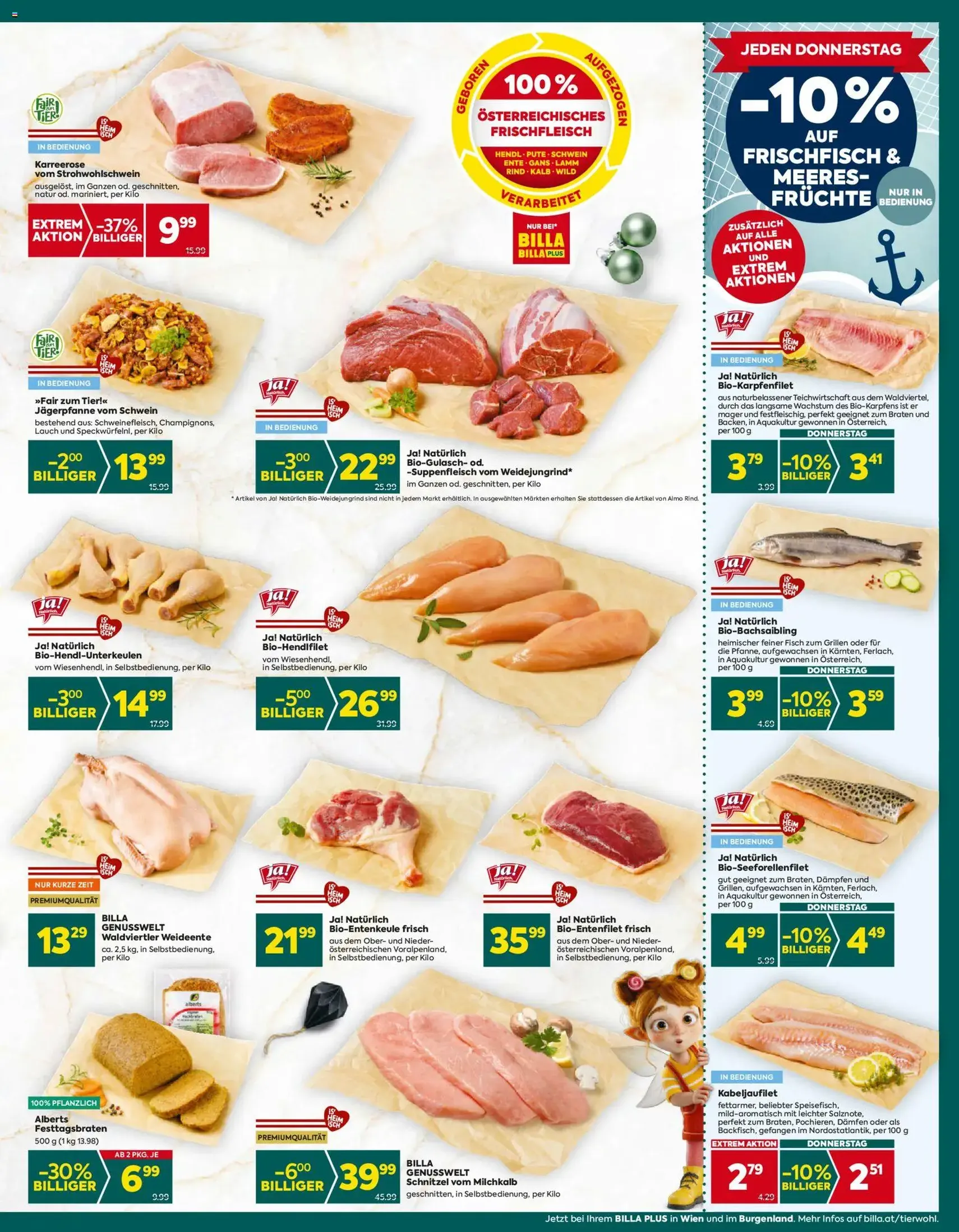 Billa Plus Flugblatt - Gültiger Prospekt ab 11.12.2025, Seite 7 von insgesamt 16