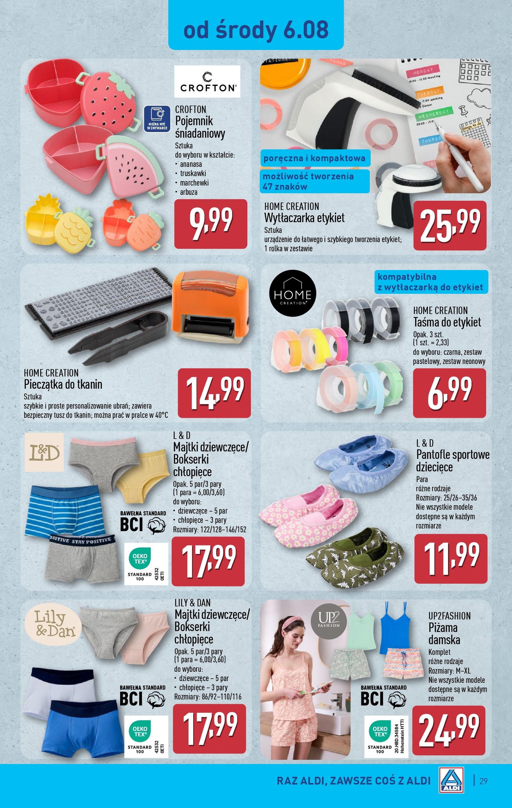 Aldi Gazetka - ważny gazetka od 04.08.2025 strona 29 z 42 Aldi Gazetka - ważny gazetka od 04.08.2025 strona 29 z 42