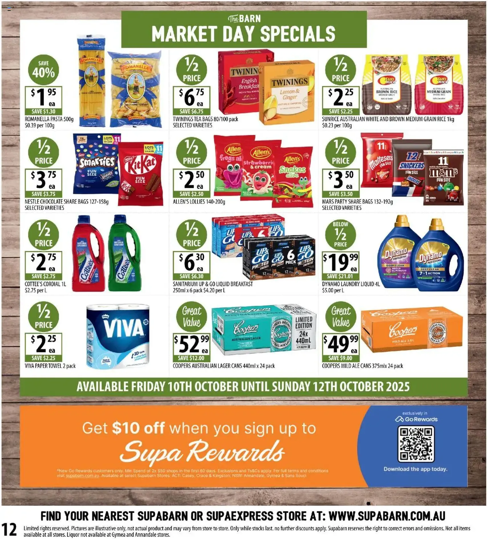 Supabarn Catalogue - valid flyer from 08/10/2025, page 12 of 12