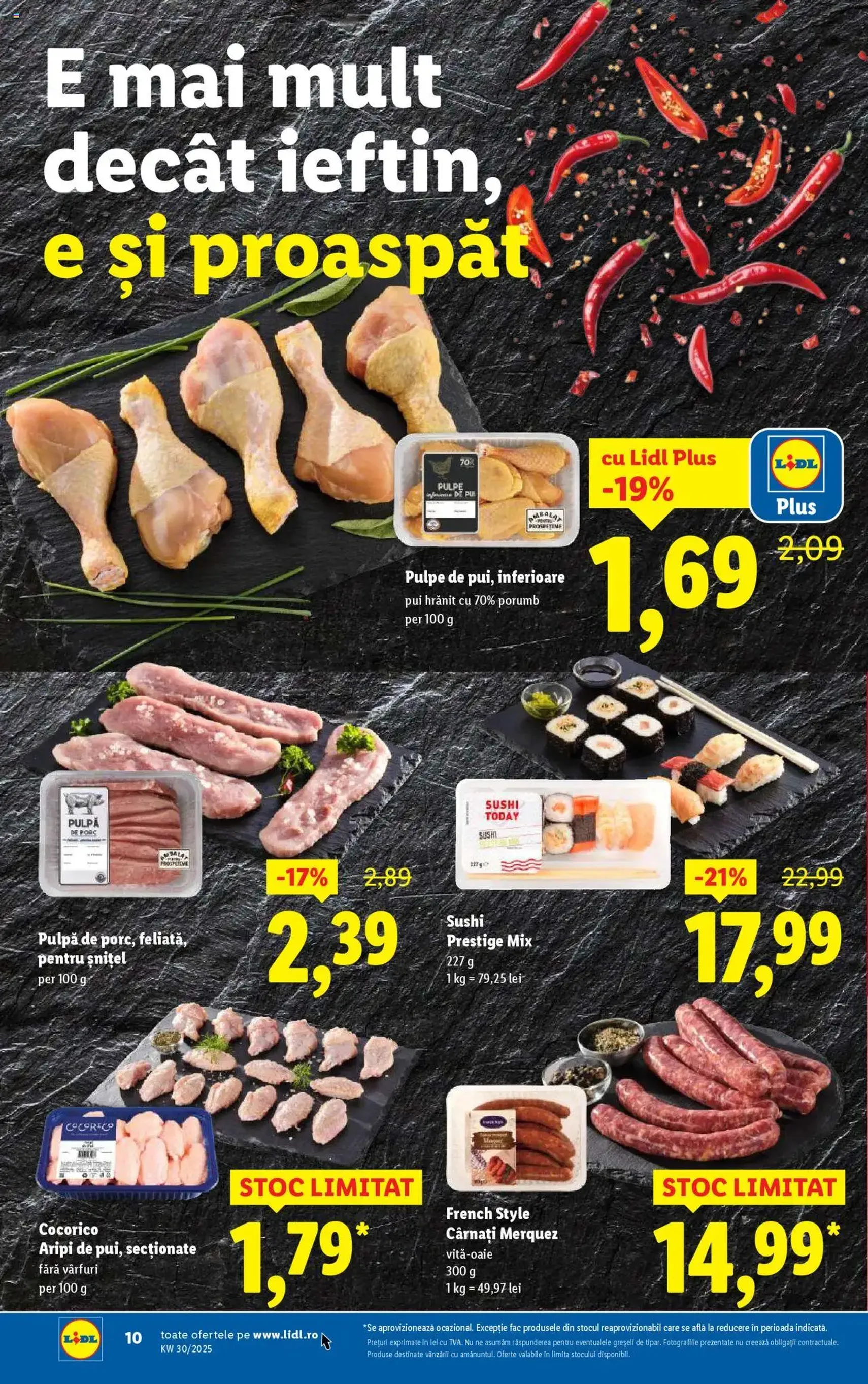 Catalog Lidl - cataloage valabile începând cu 21.07.2025 pagina 10 din 74 Catalog Lidl - cataloage valabile începând cu 21.07.2025 pagina 10 din 74