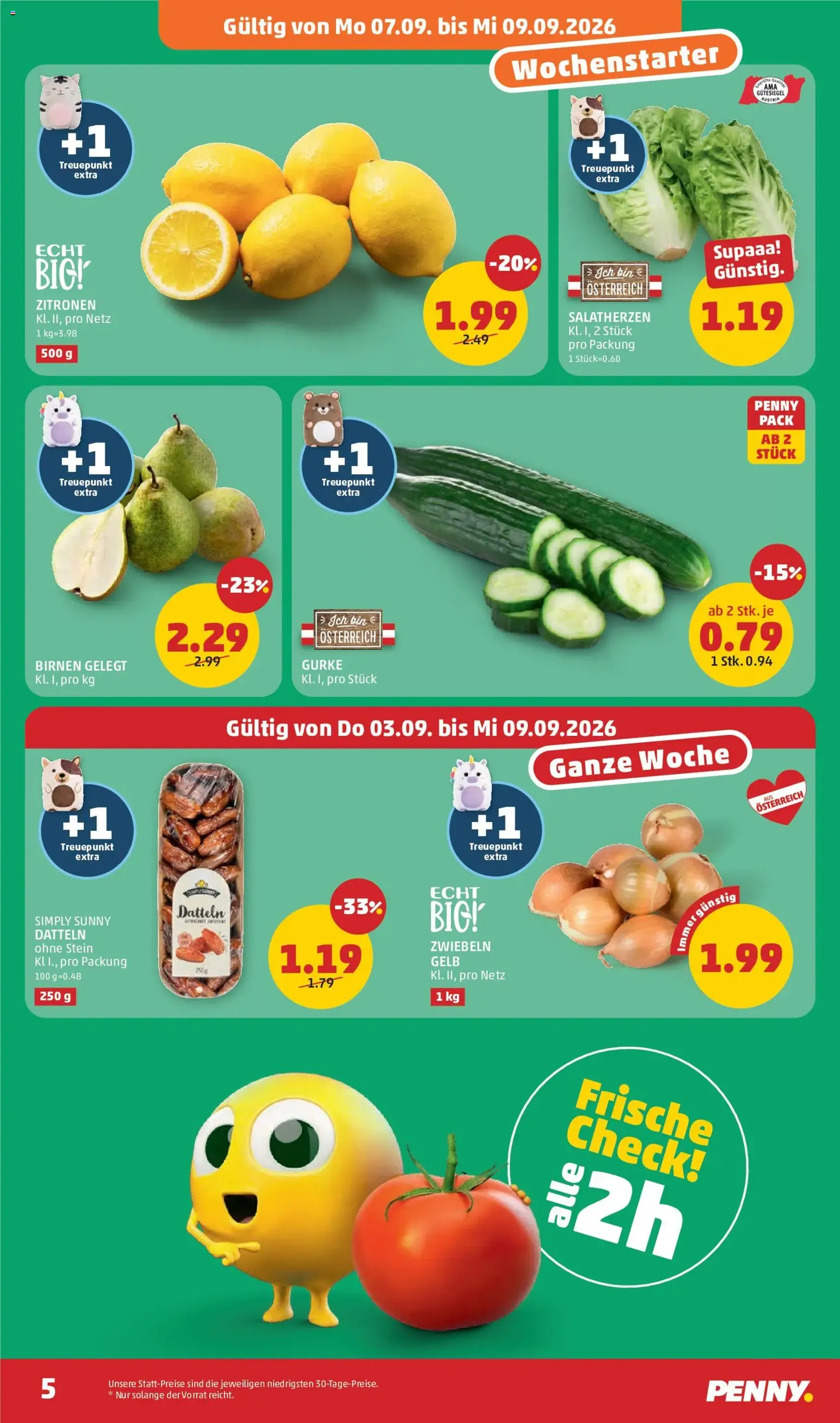 Penny Markt Flugblatt - Gültiger Prospekt ab 03.09.2026, Seite 5 von insgesamt 32