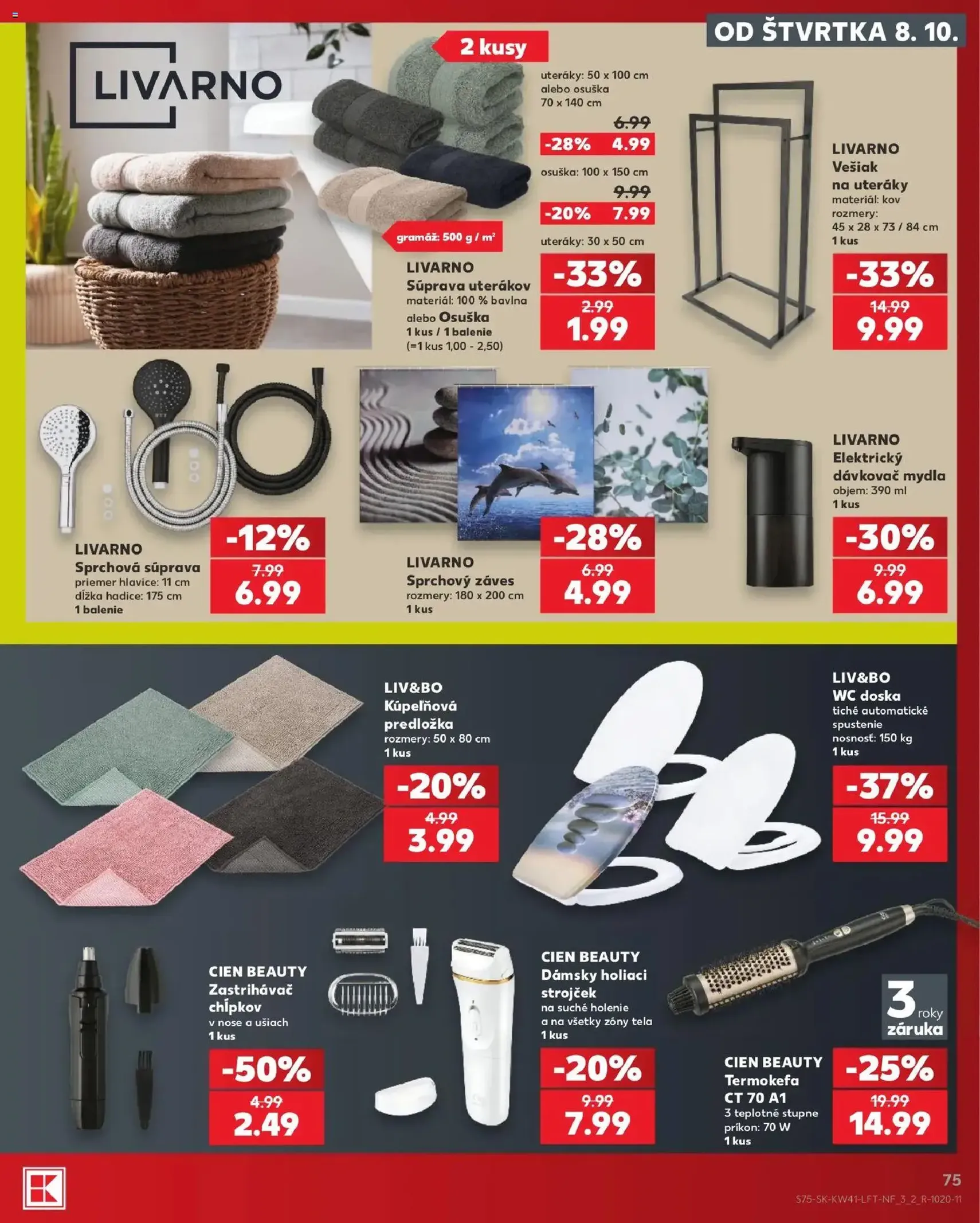Kaufland leták - platný leták od 08.10.2026 strana 75 z 86