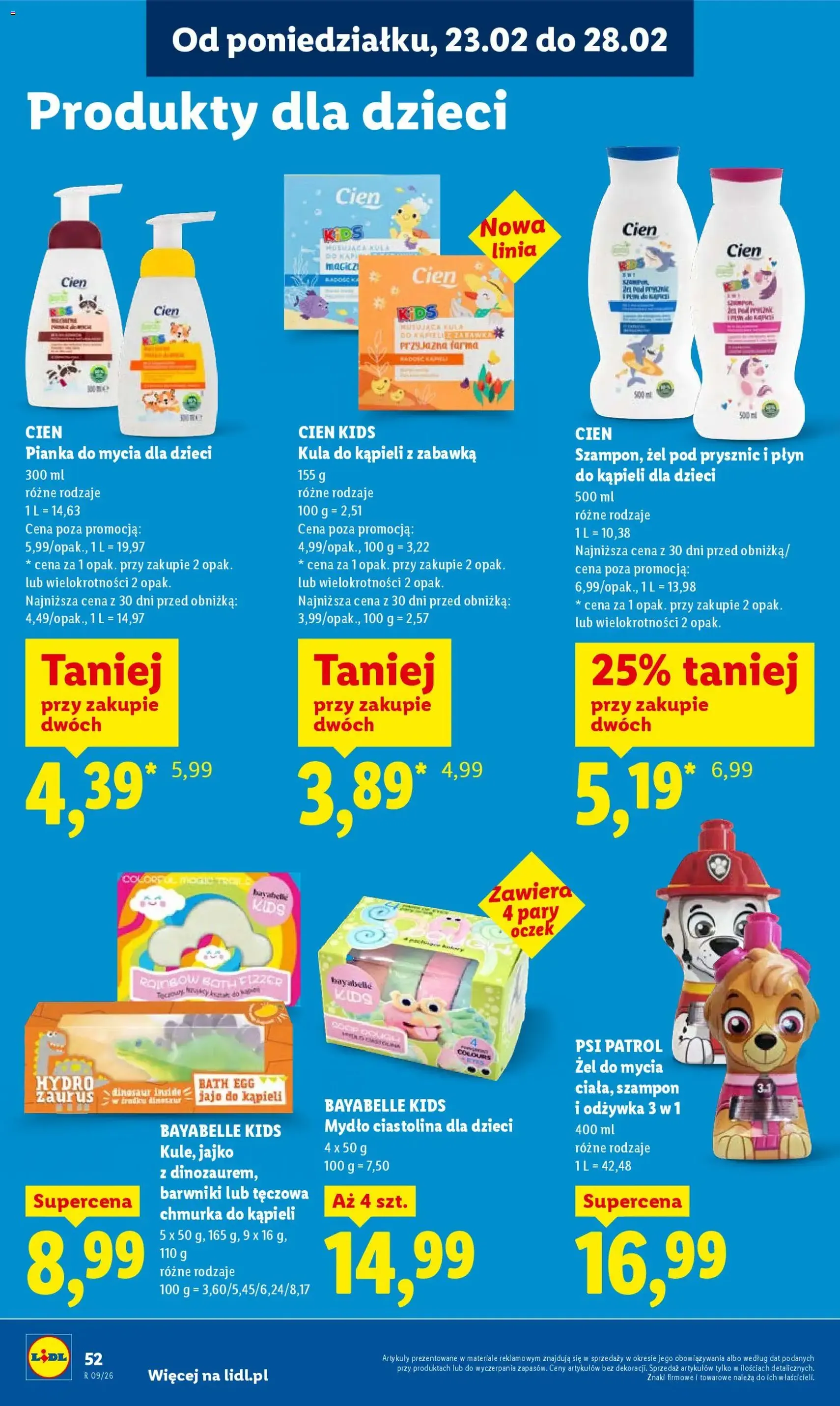 Lidl Gazetka - ważny gazetka od 23.02.2026 strona 52 z 58