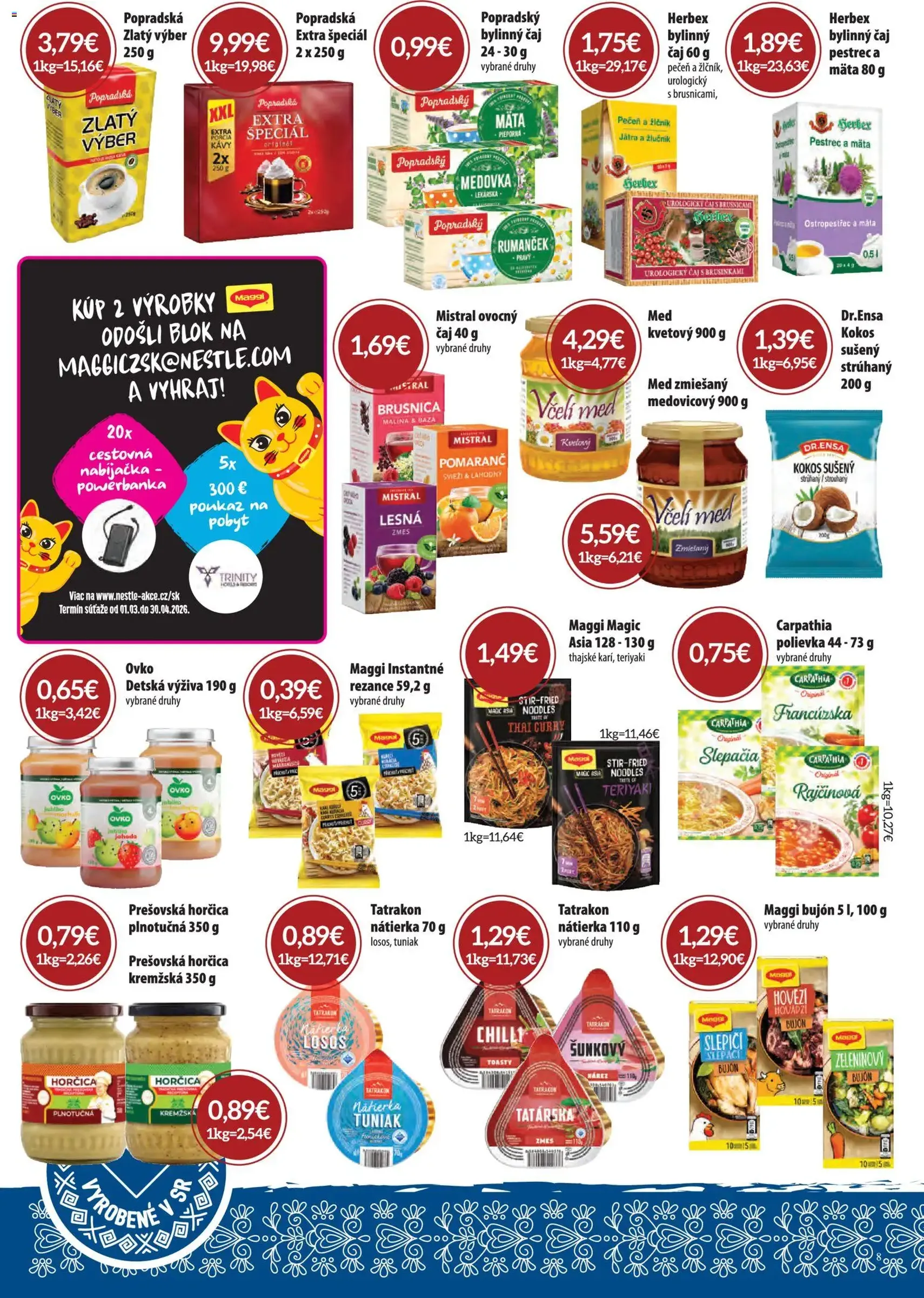 CBA Komfos leták - platný leták od 05.03.2026 strana 8 z 32