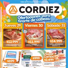 Vista previa del folleto Cordiez ofertas válido desde 29/01/2026