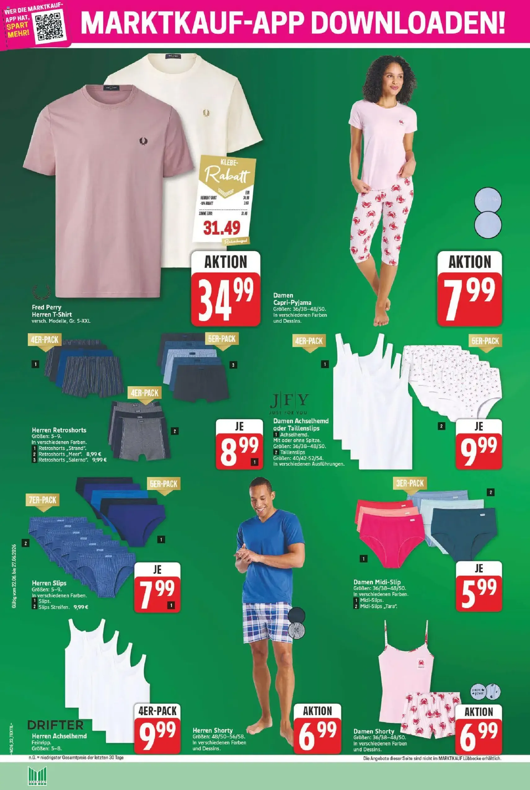 Marktkauf Prospekt - Gültiger Prospekt ab 22.06.2026, Seite 22 von insgesamt 33