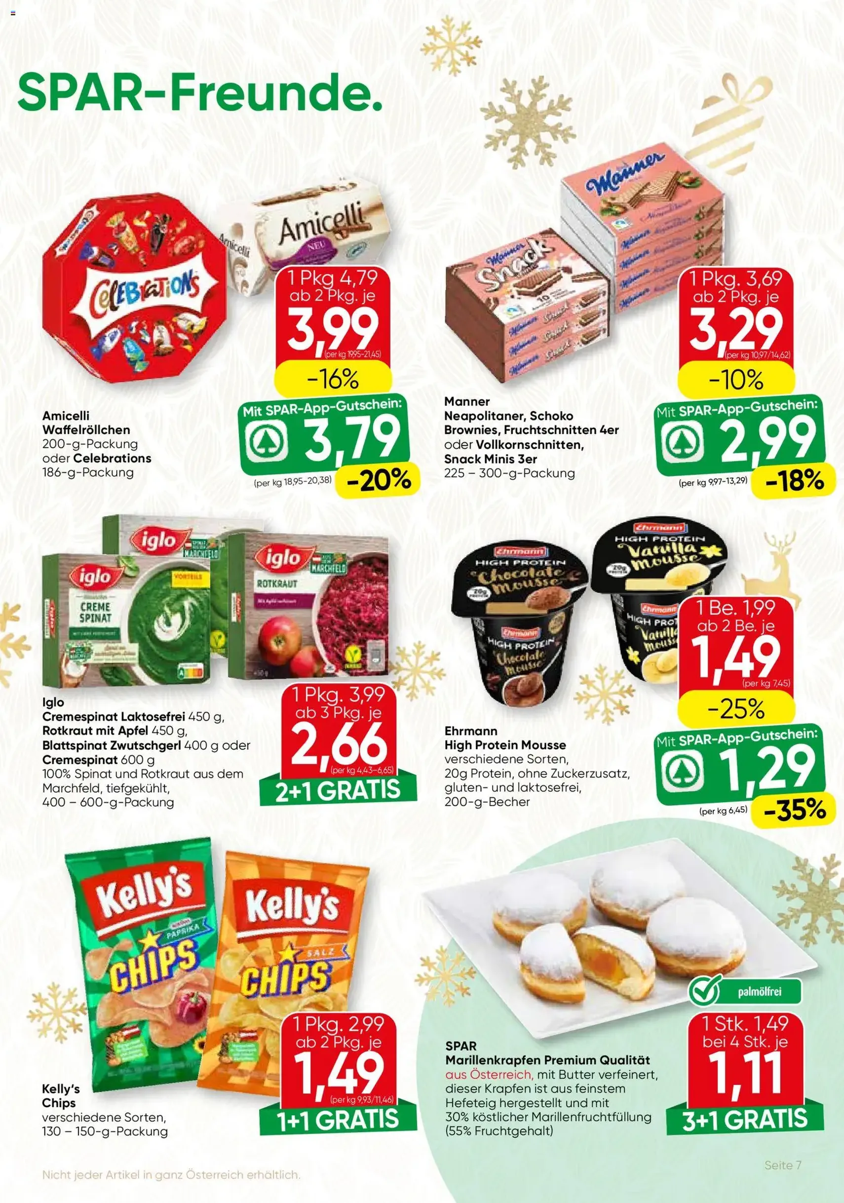 SPAR Gourmet Flugblatt - Gültiger Prospekt ab 11.12.2025, Seite 7 von insgesamt 8