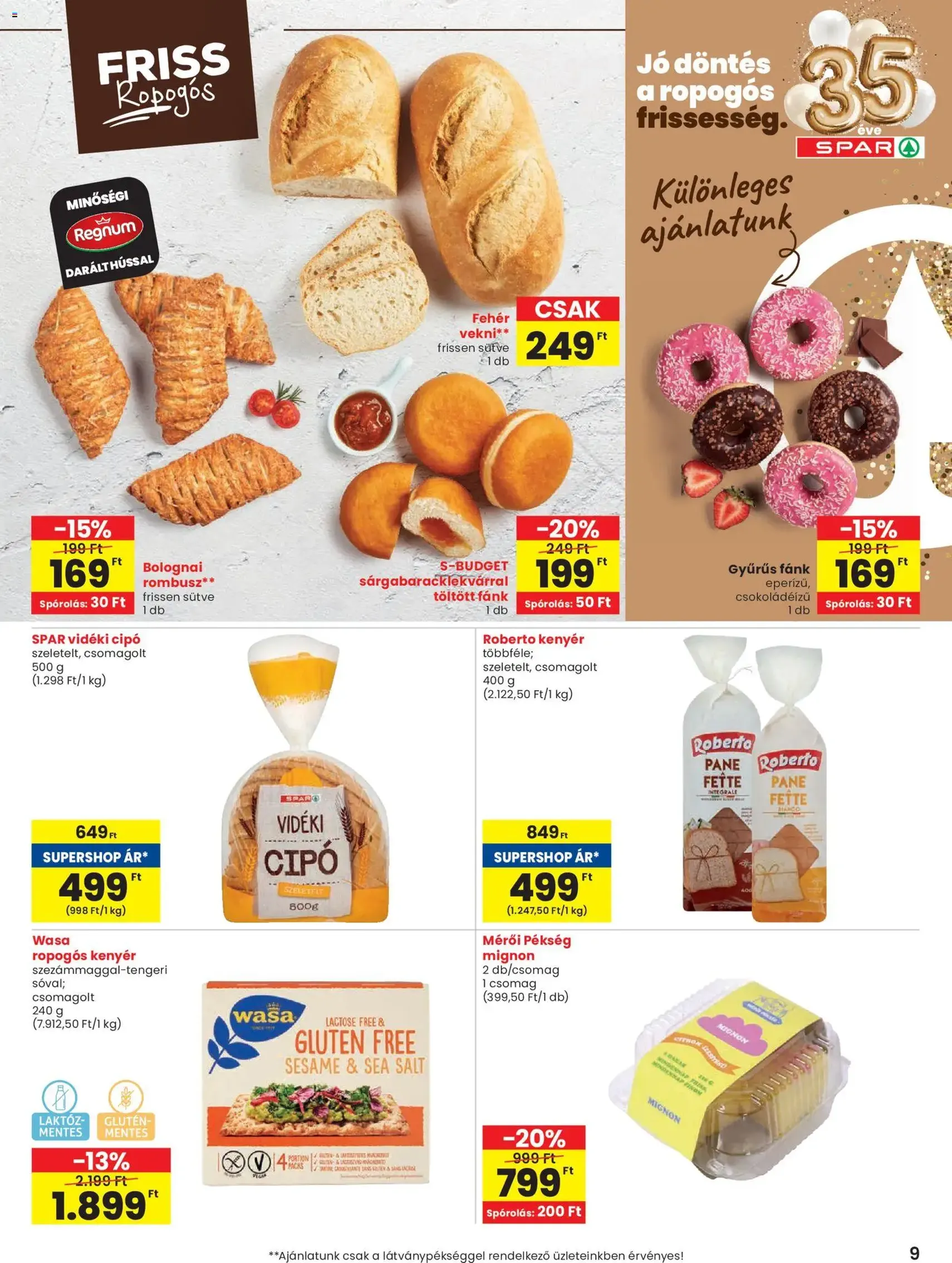 Spar Akciós újság - 2026.01.29. érvényes szórólap 9 oldal 20 oldalból