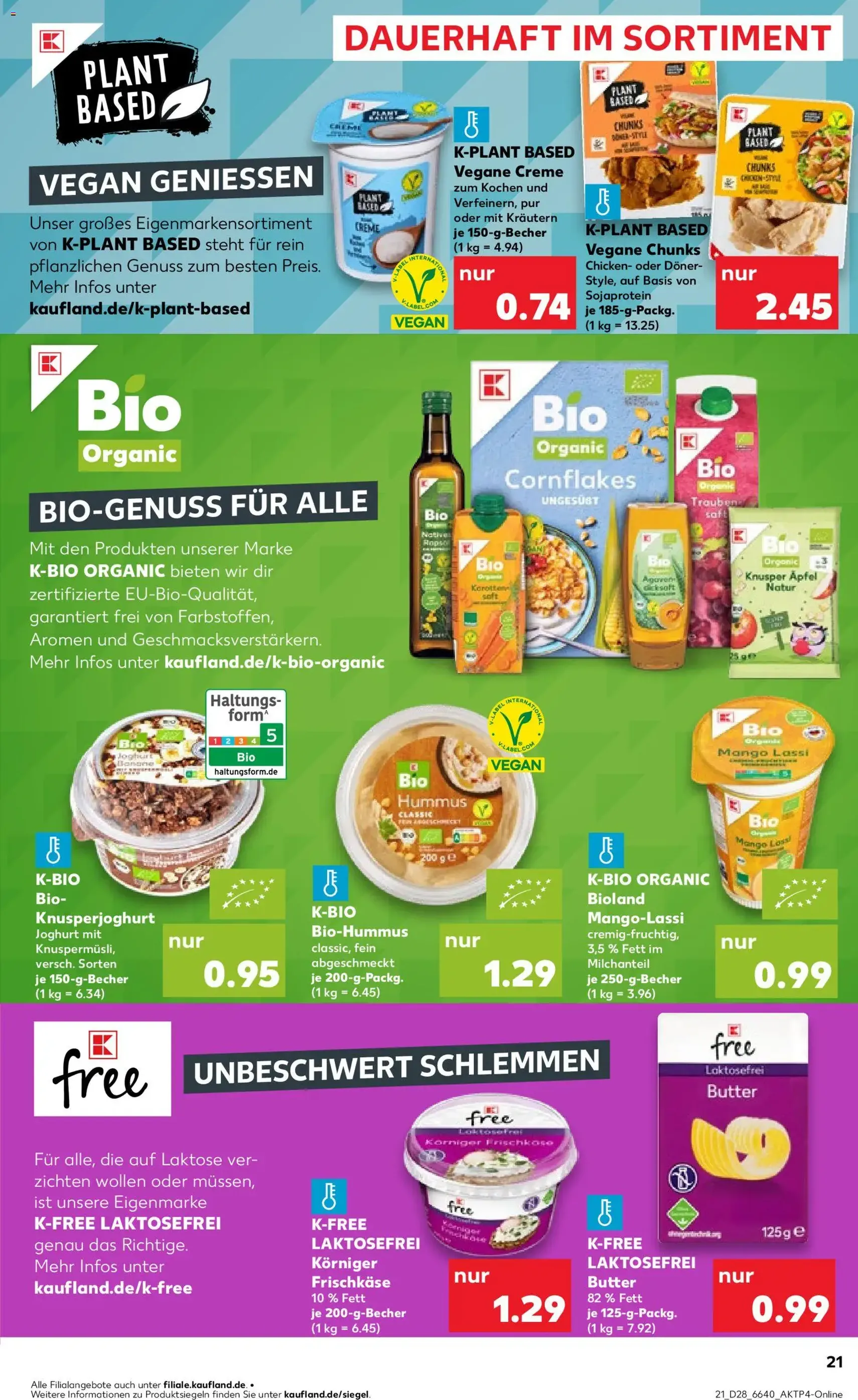 Kaufland DE -DE Folder - geldige folder vanaf 09-07-2026 pagina 21 van 52