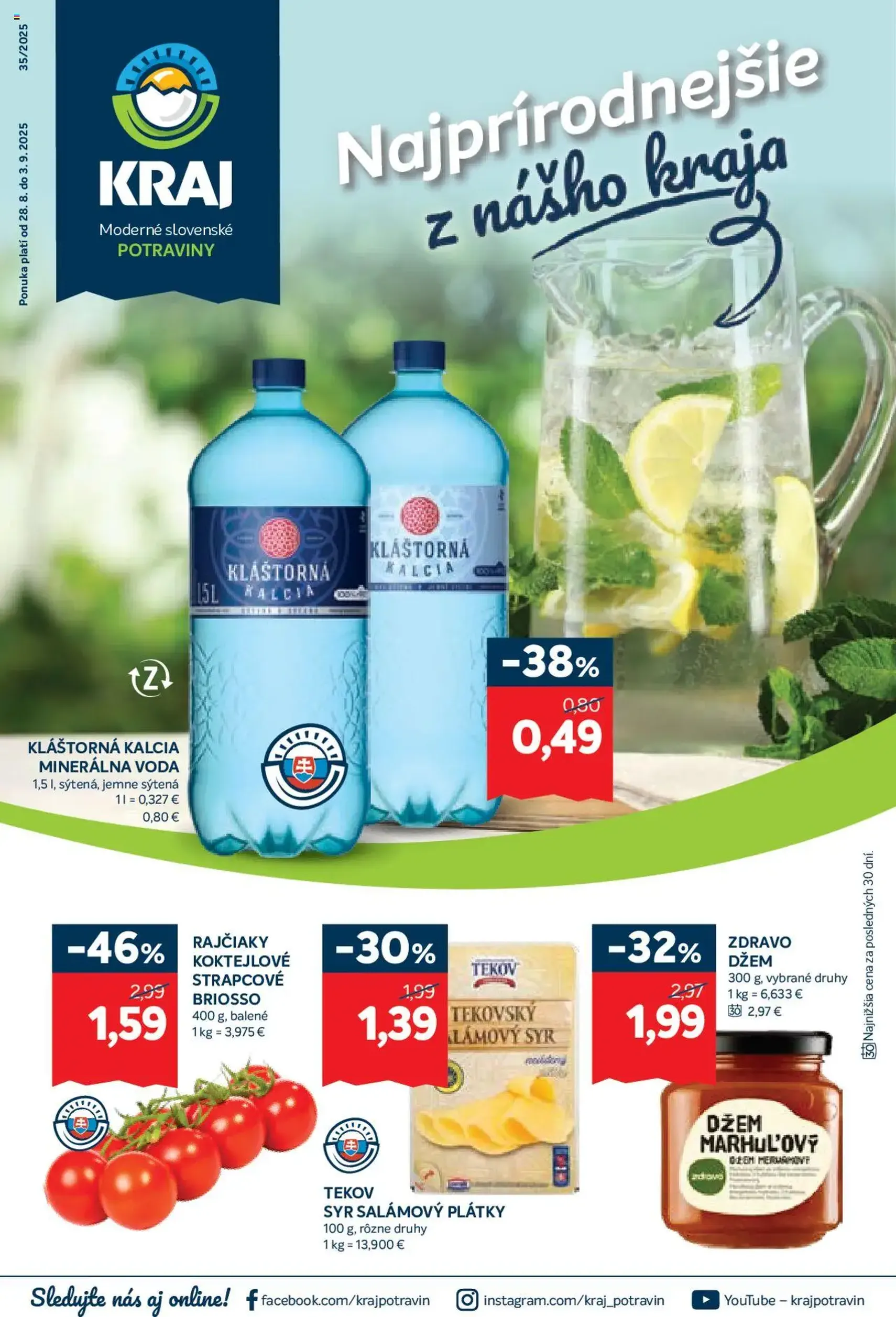 Kraj leták - platný leták od 28.08.2025 strana 1 z 17 Kraj leták - platný leták od 28.08.2025 strana 1 z 17