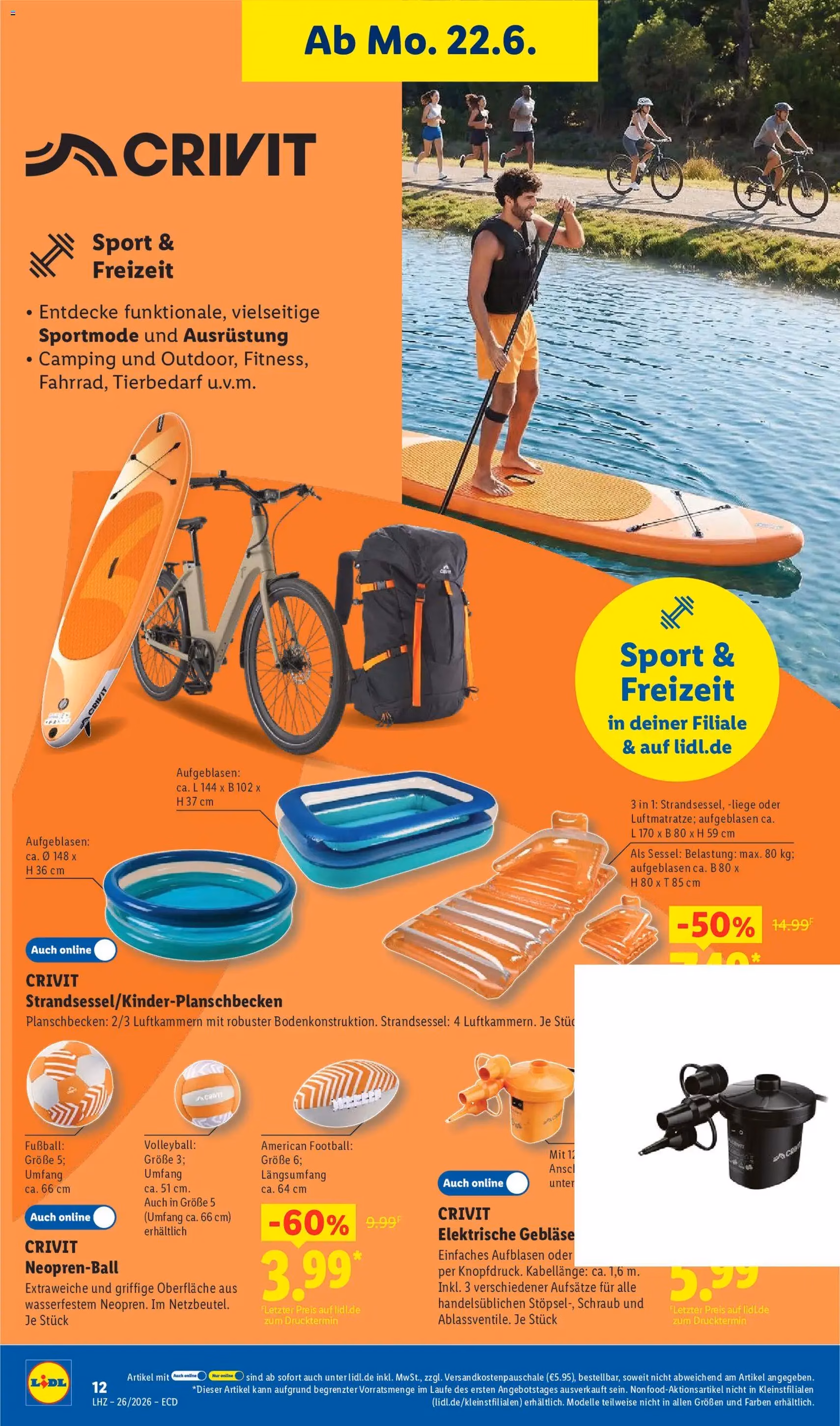 Lidl Prospekt - Gültiger Prospekt ab 22.06.2026, Seite 30 von insgesamt 70