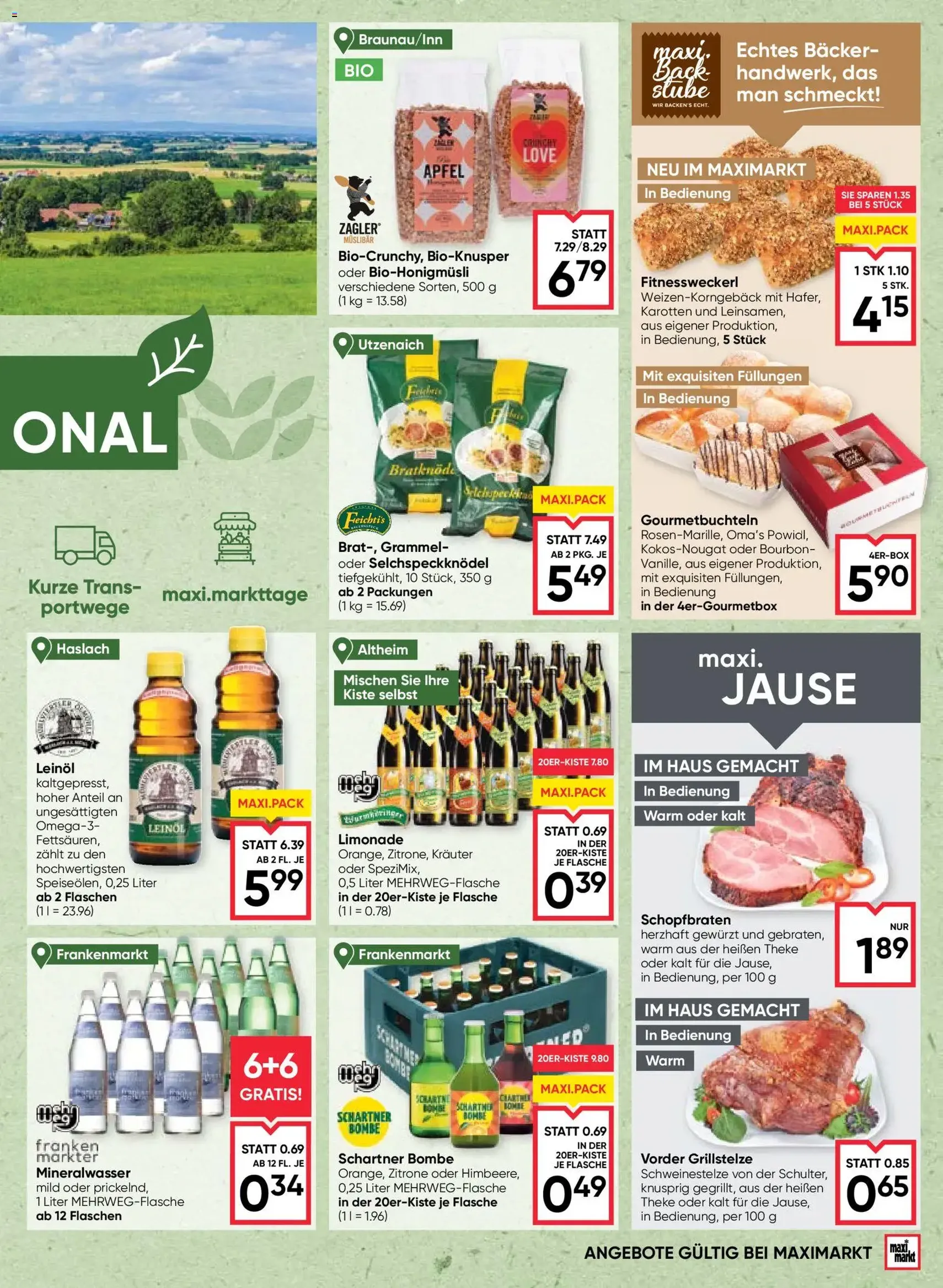 Maximarkt Flugblatt - Gültiger Prospekt ab 16.07.2026, Seite 5 von insgesamt 24