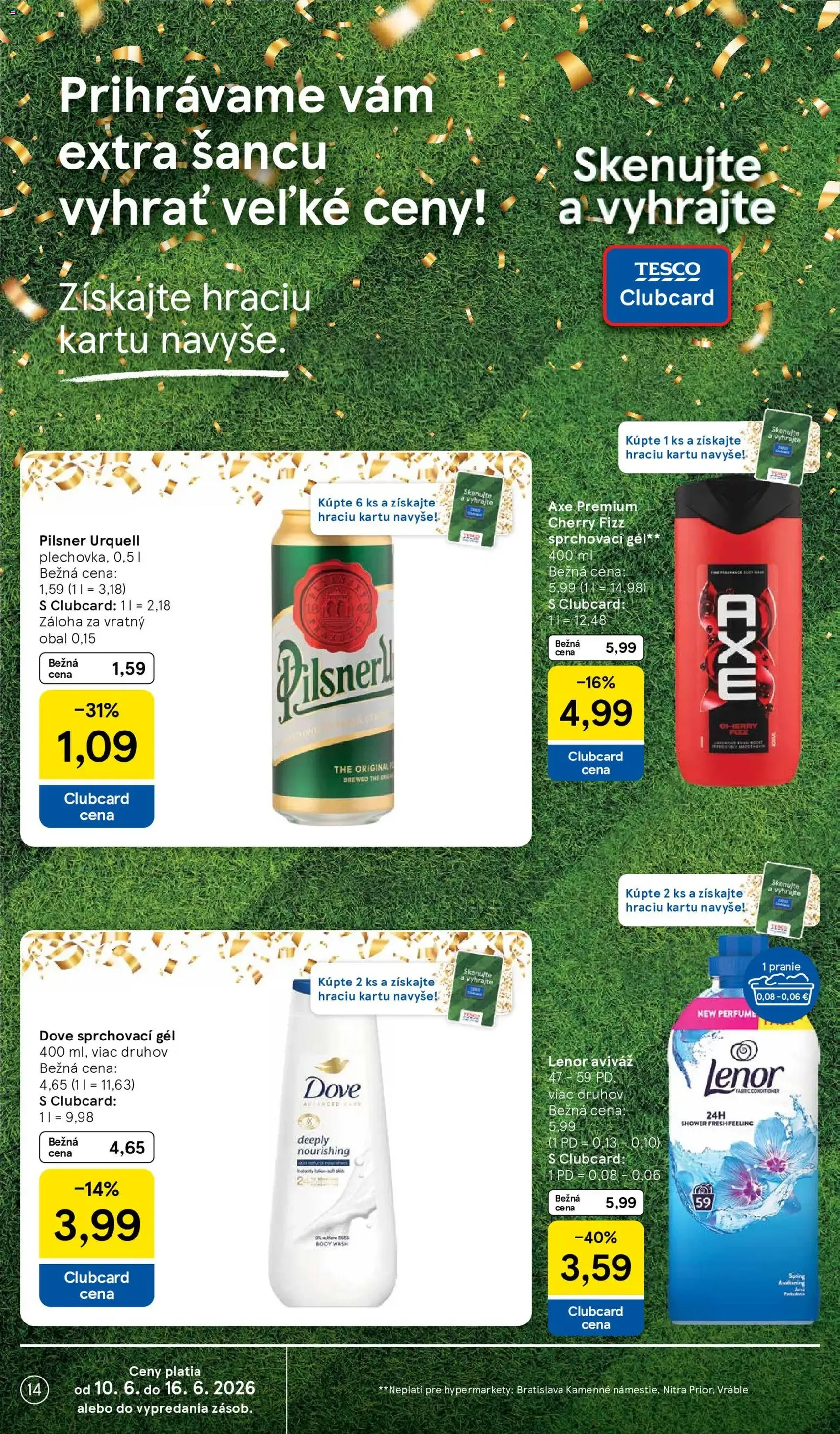 Tesco Hypermarket - leták - platný leták od 10.06.2026 strana 14 z 51