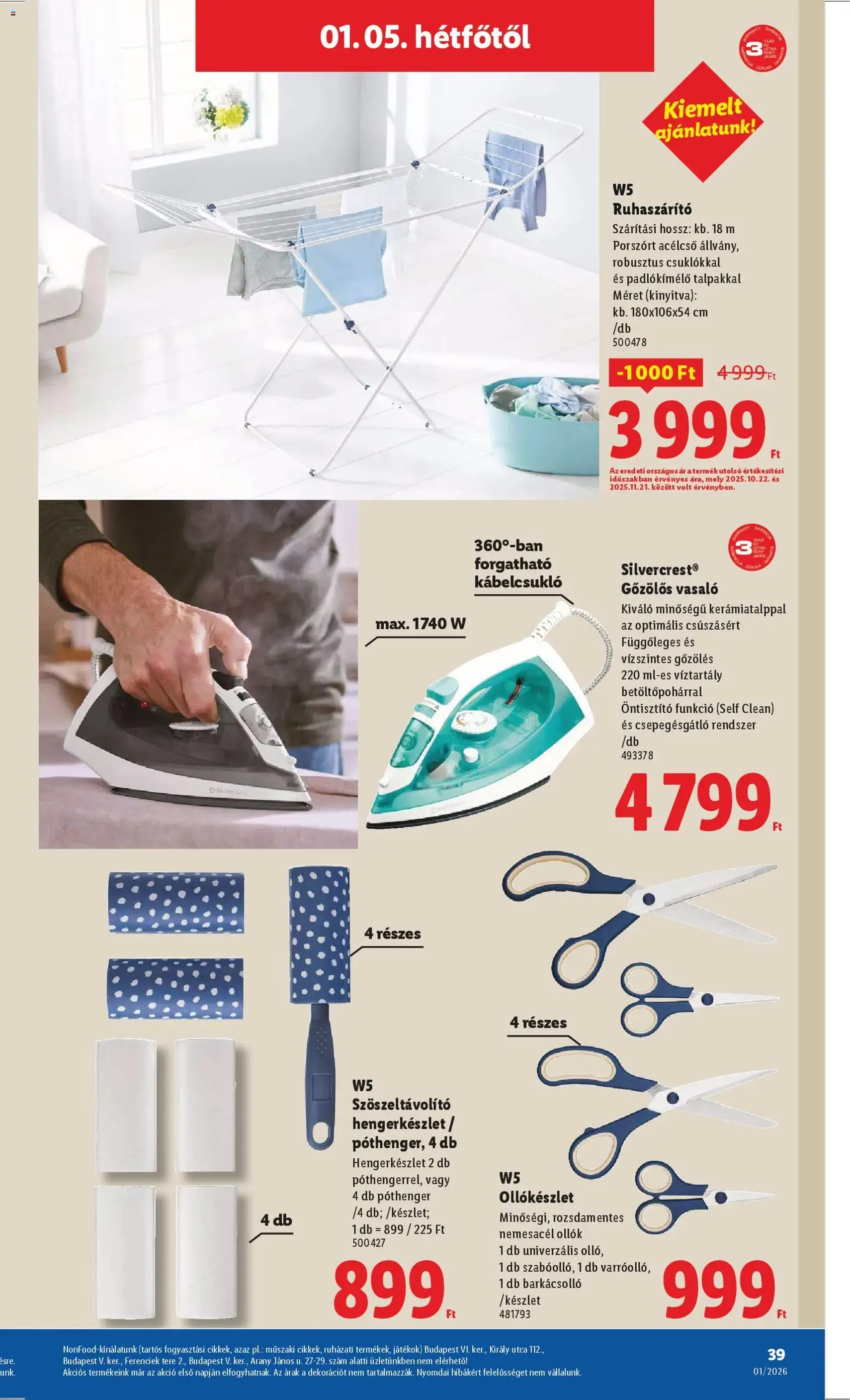 Lidl Akciós újság - 2026.01.02. érvényes szórólap 39 oldal 62 oldalból