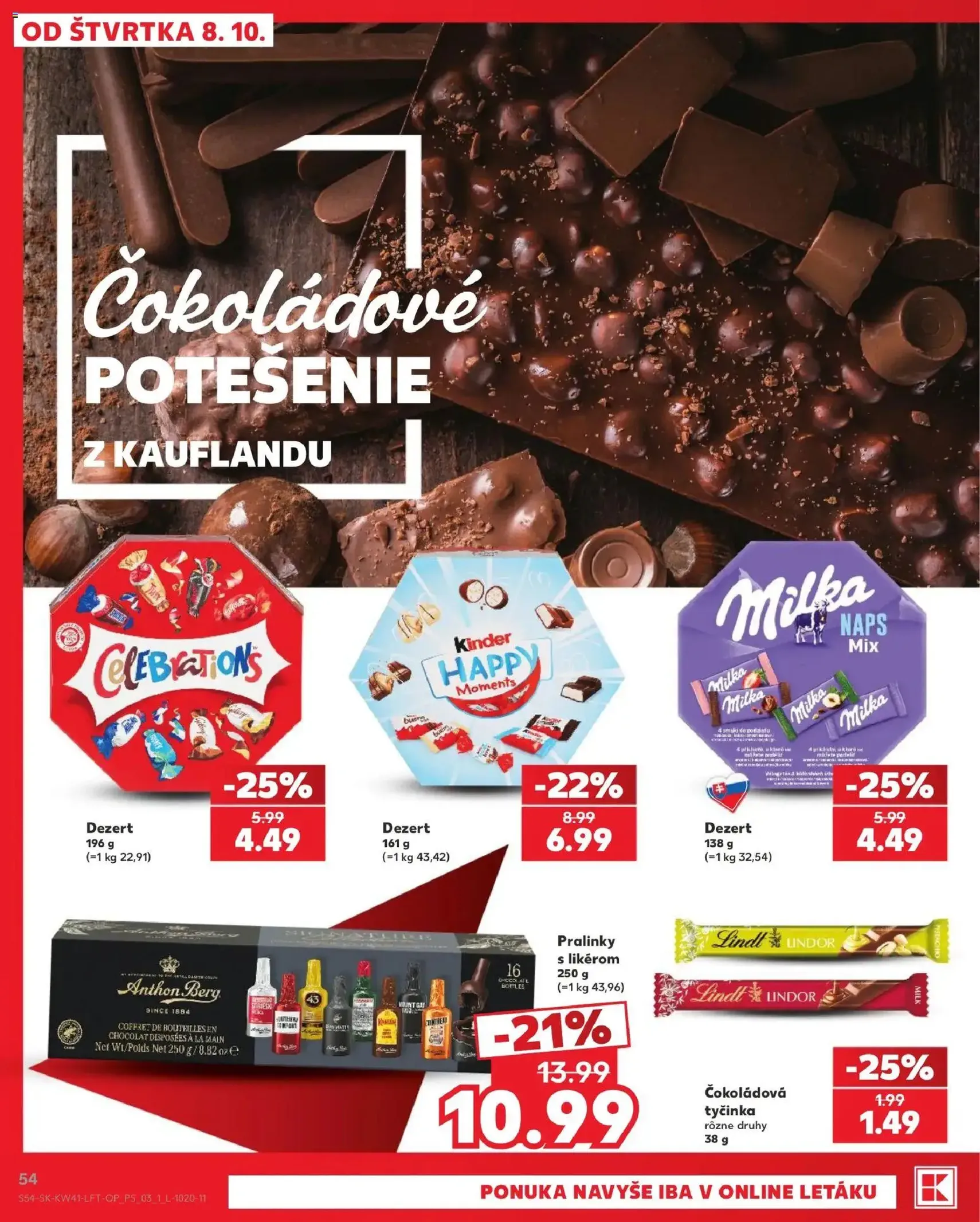 Kaufland leták - platný leták od 08.10.2026 strana 54 z 86