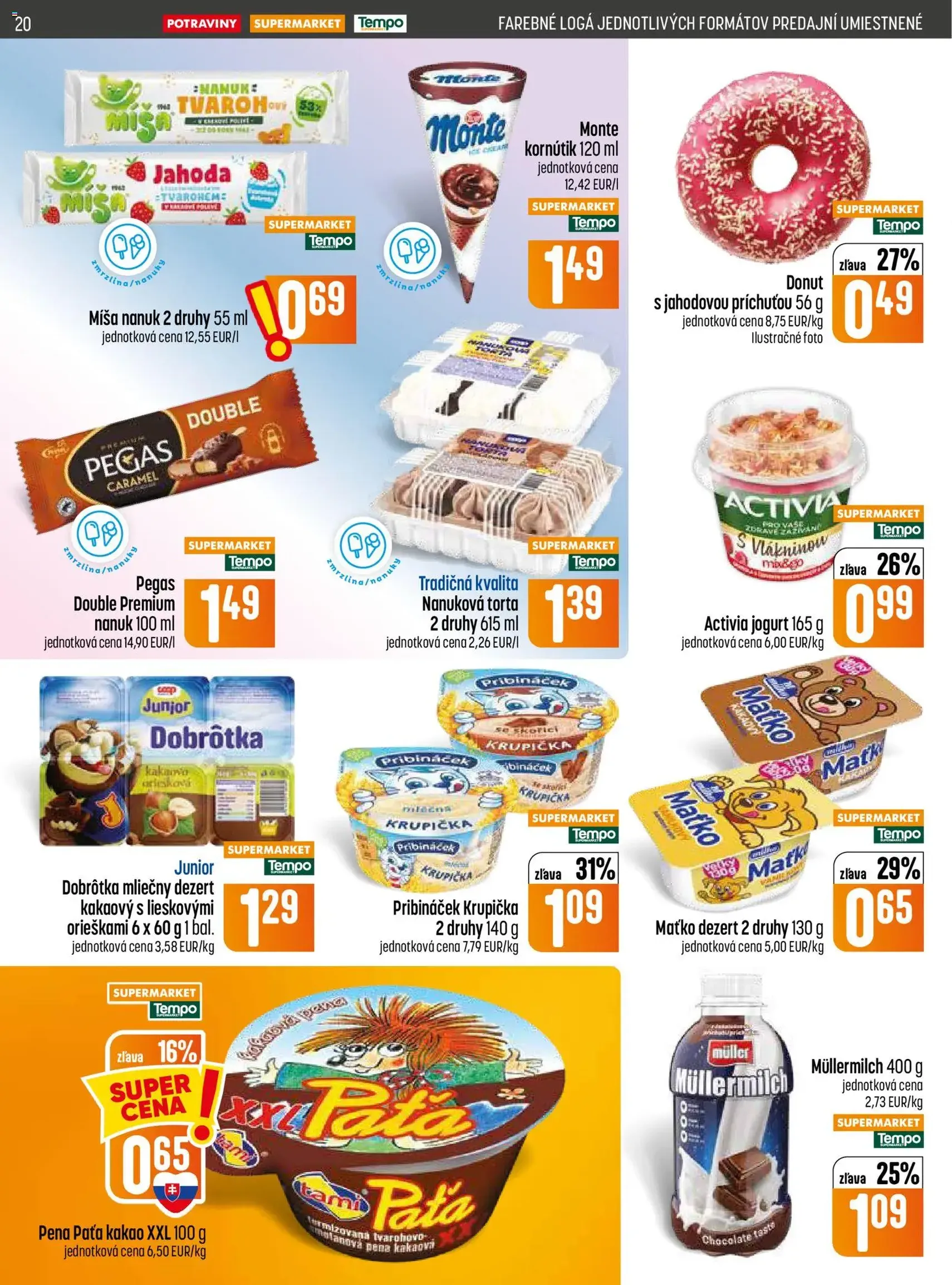 COOP Jednota leták - platný leták od 09.07.2026 strana 20 z 32