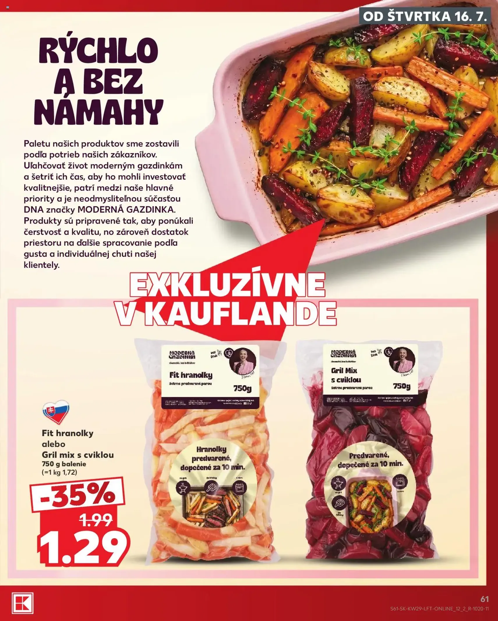 Kaufland leták - platný leták od 16.07.2026 strana 61 z 86