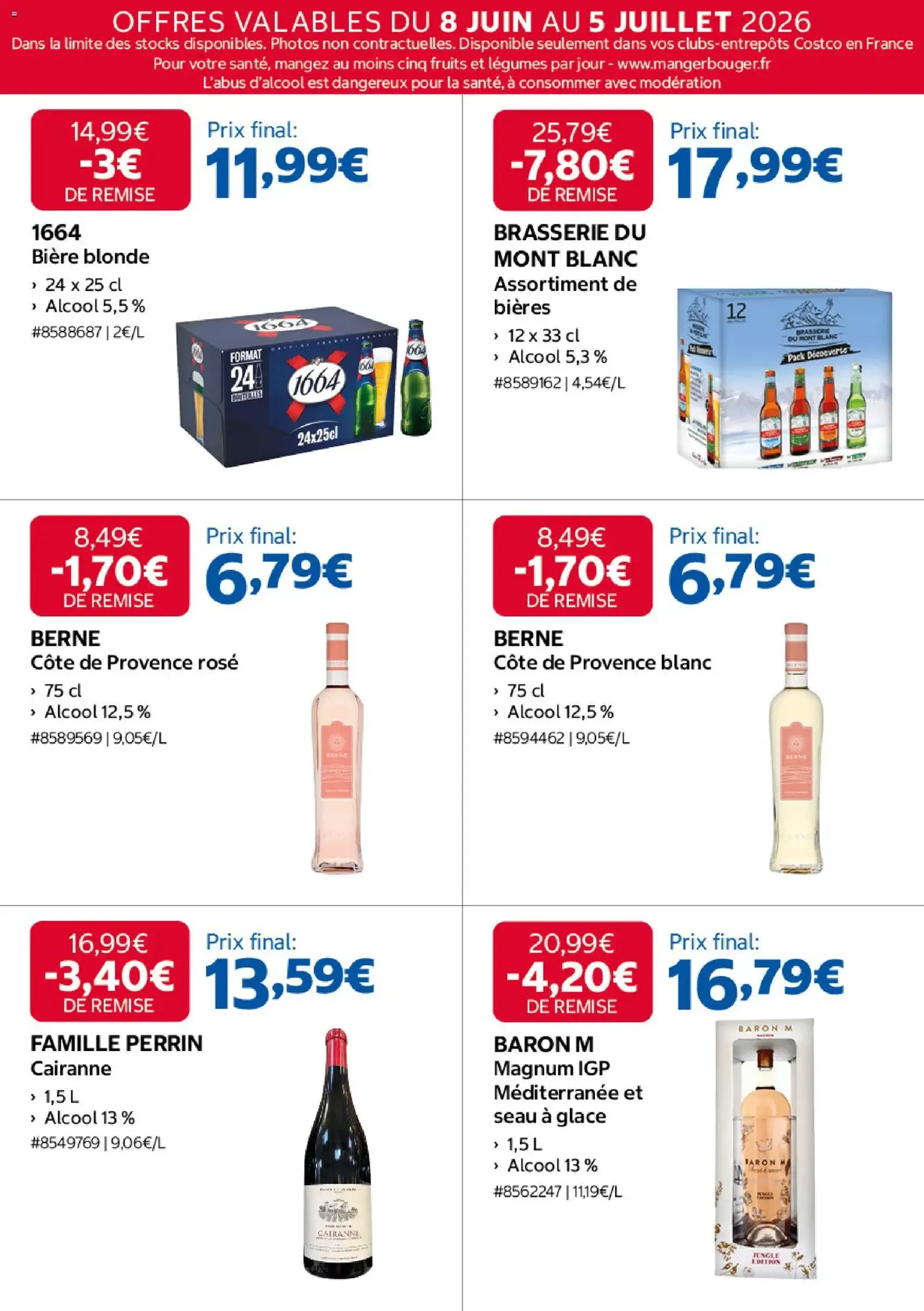 Costco catalogue - brochure valable à partir du 08/06/2026, page 19 sur 20