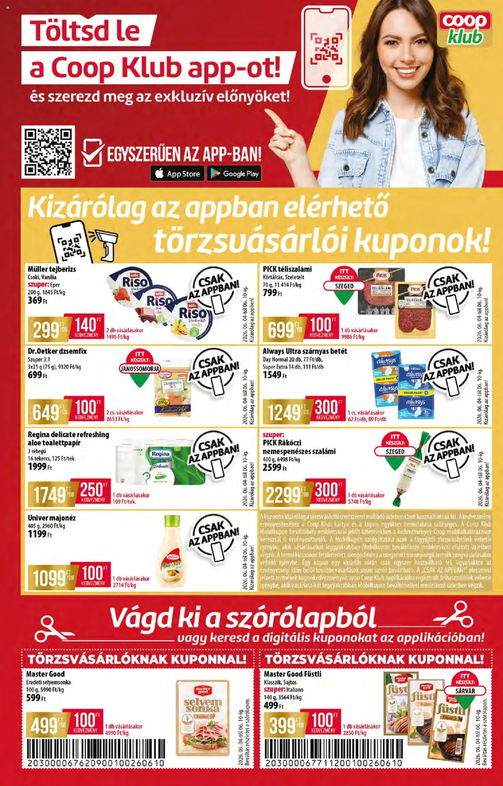COOP akciós újság - 2026.06.04. érvényes szórólap 12 oldal 12 oldalból