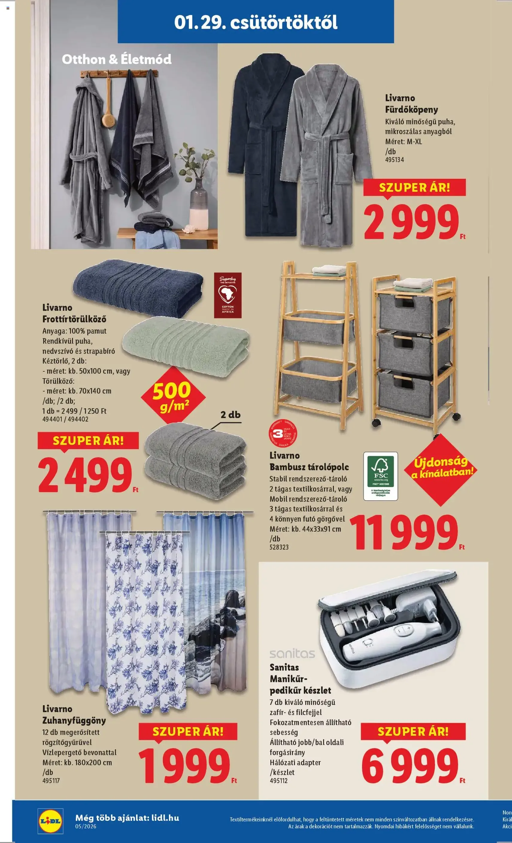 Lidl Akciós újság - 2026.01.29. érvényes szórólap 28 oldal 54 oldalból