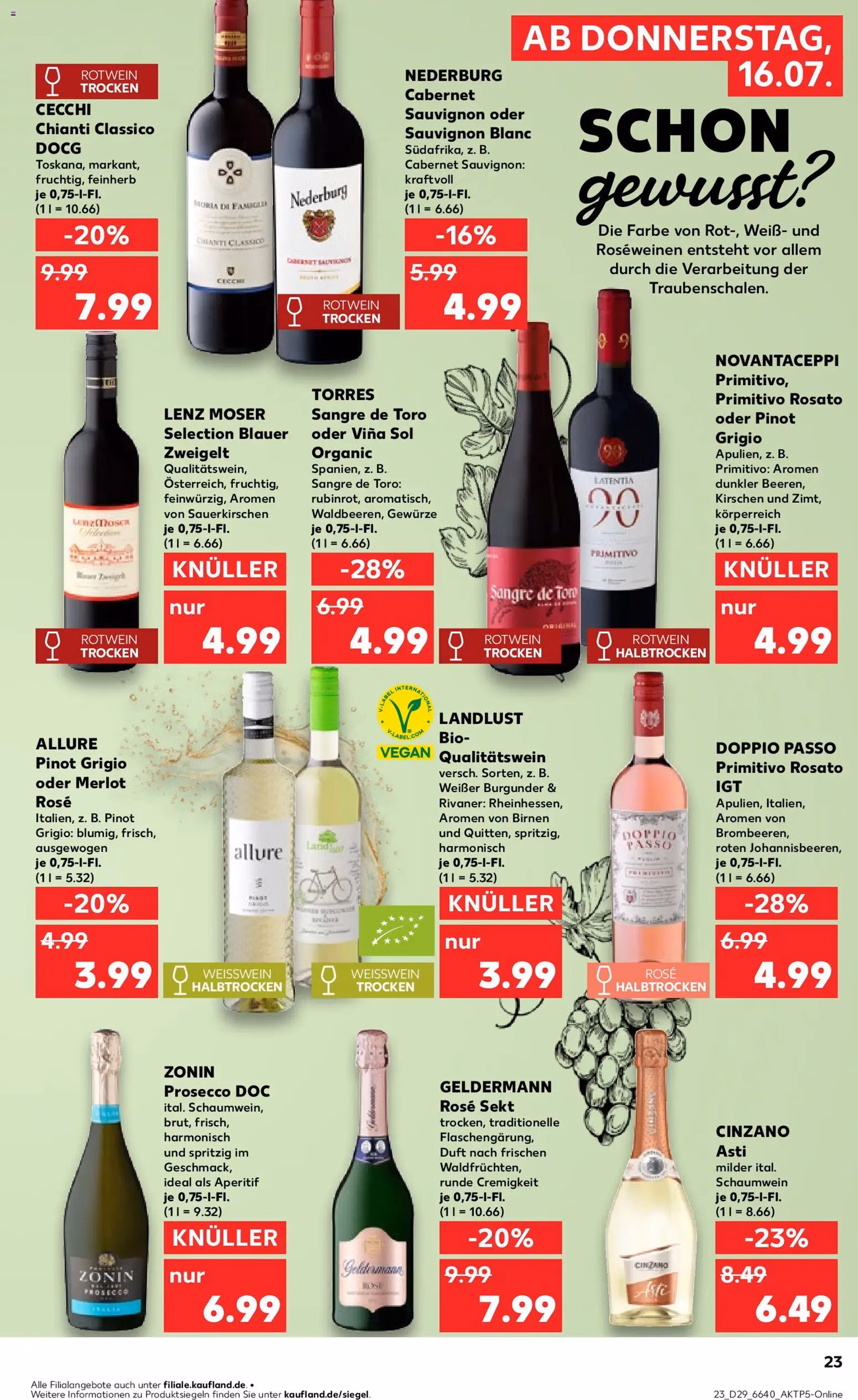 Kaufland Prospekt - Gültiger Prospekt ab 16.07.2026, Seite 23 von insgesamt 56