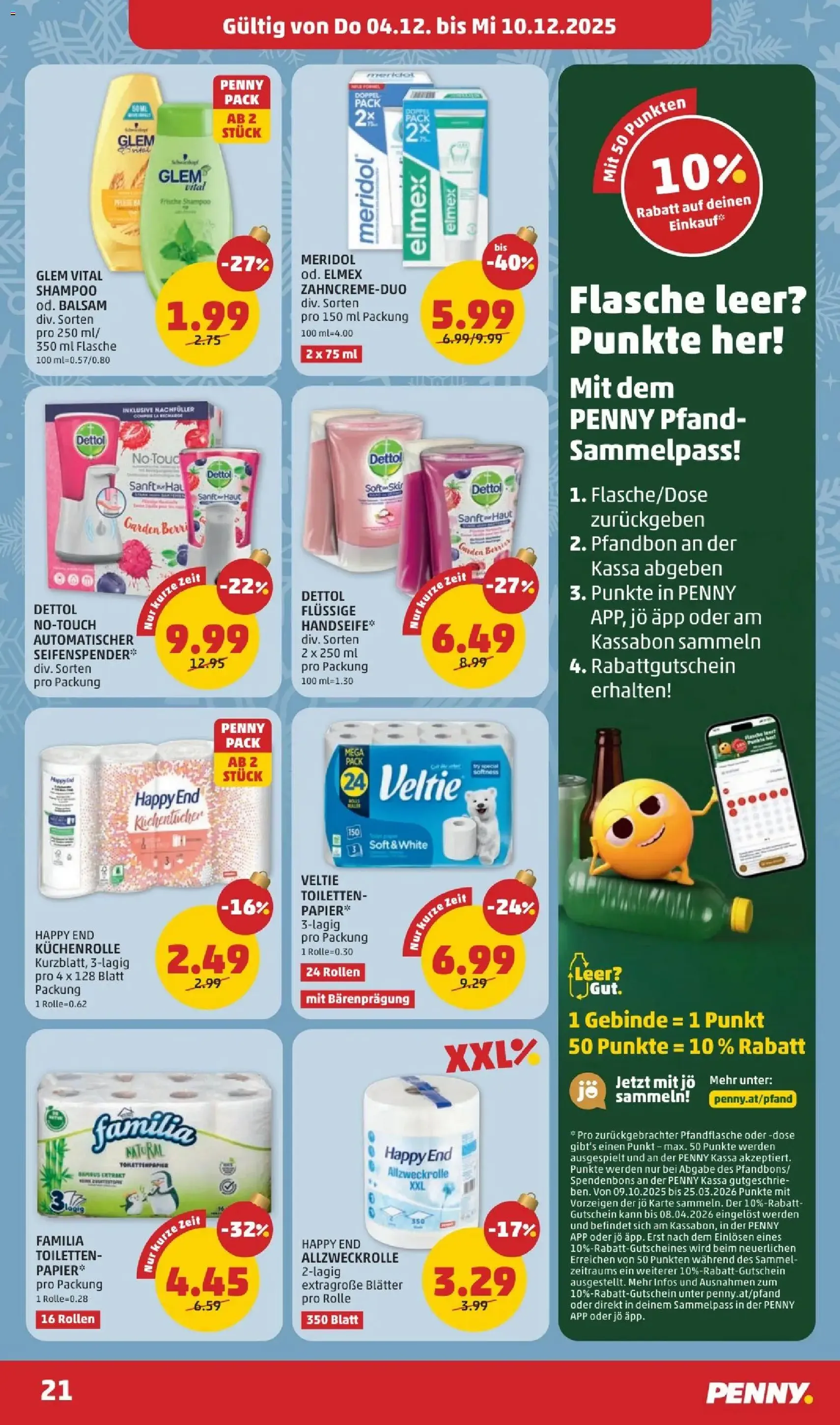 Penny Markt Flugblatt - Gültiger Prospekt ab 04.12.2025, Seite 21 von insgesamt 32