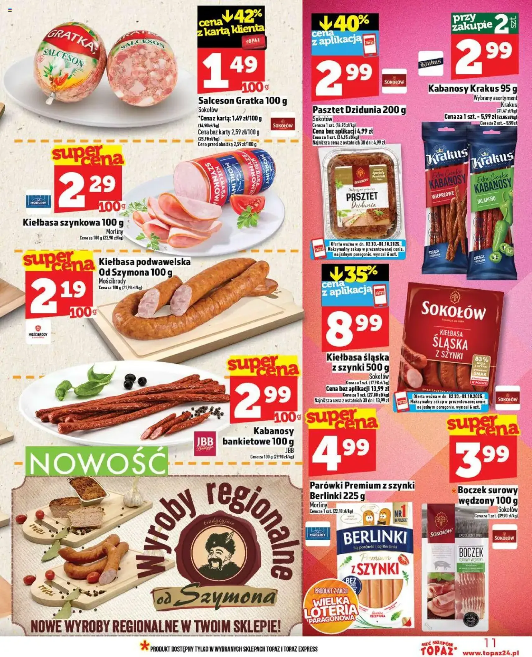 Topaz Gazetka - ważny gazetka od 02.10.2025 strona 11 z 28