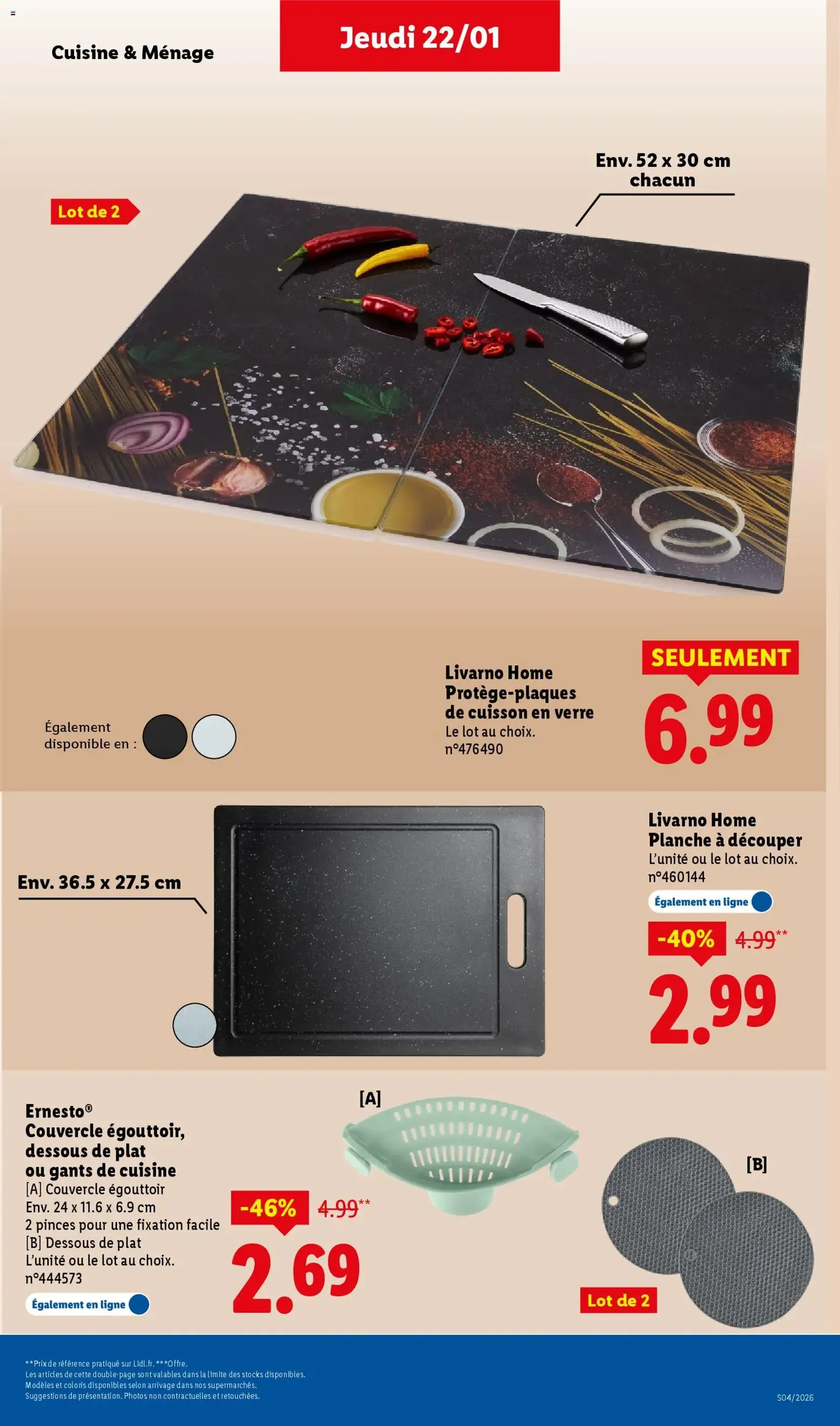 LIDL catalogue semaine 4 - brochure valable à partir du 22/01/2026, page 41 sur 79