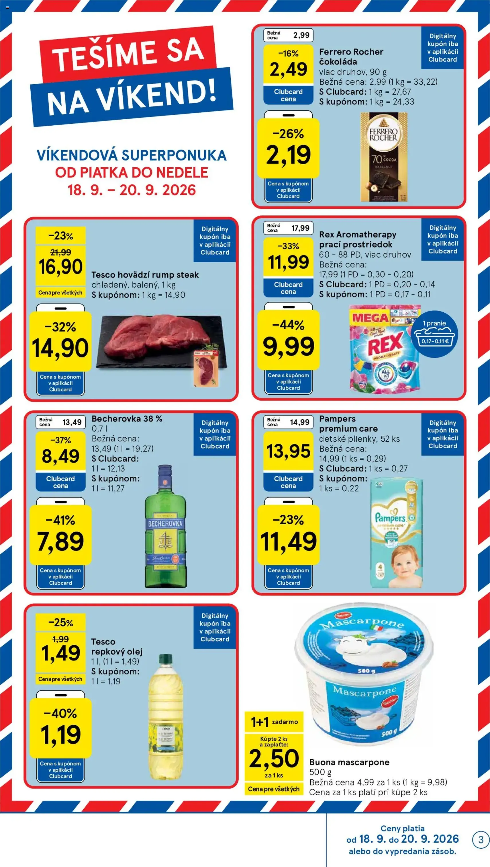 Tesco Hypermarket - leták - platný leták od 16.09.2026 strana 3 z 42