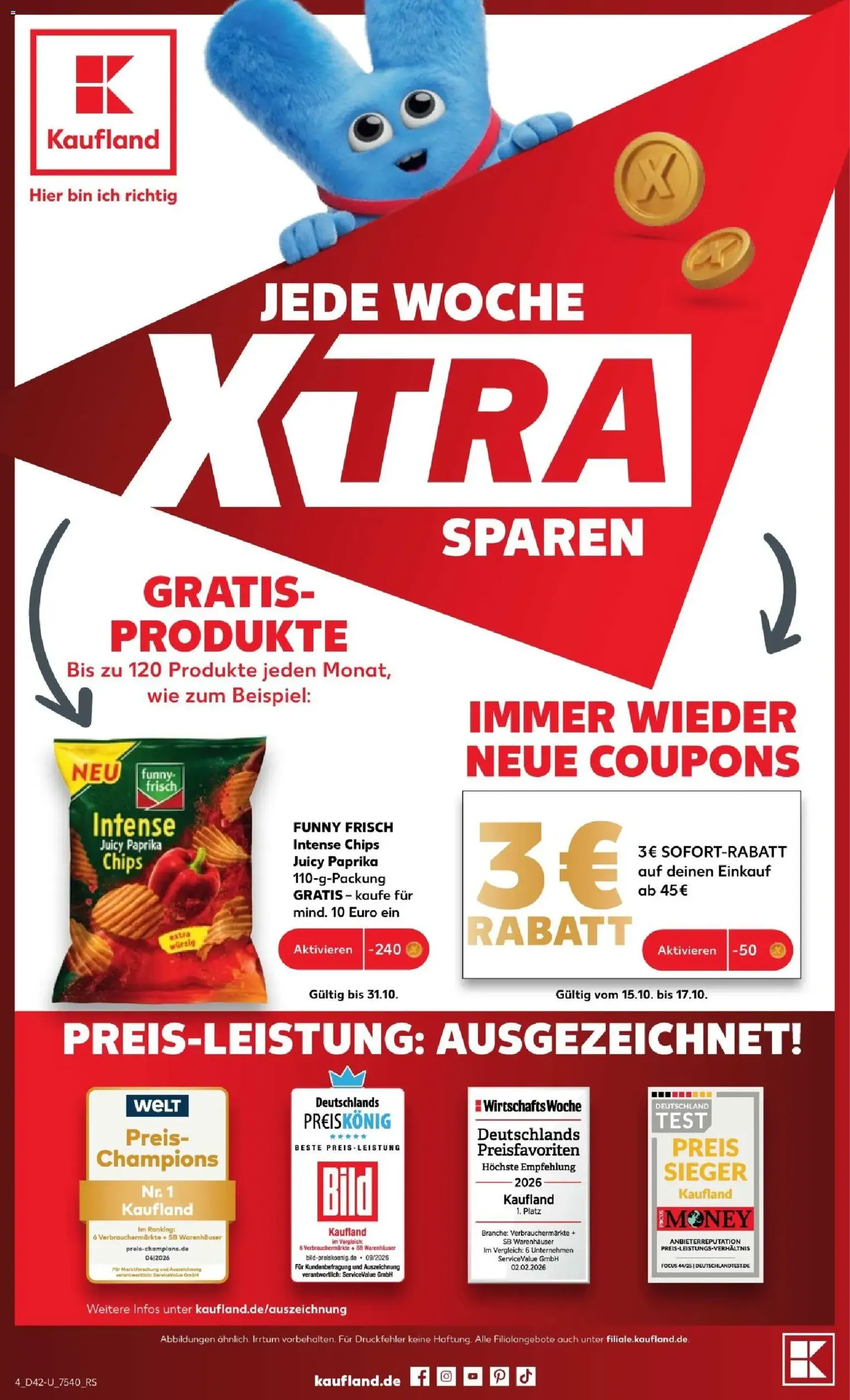 Kaufland Prospekt - Gültiger Prospekt ab 12.10.2026, Seite 6 von insgesamt 74