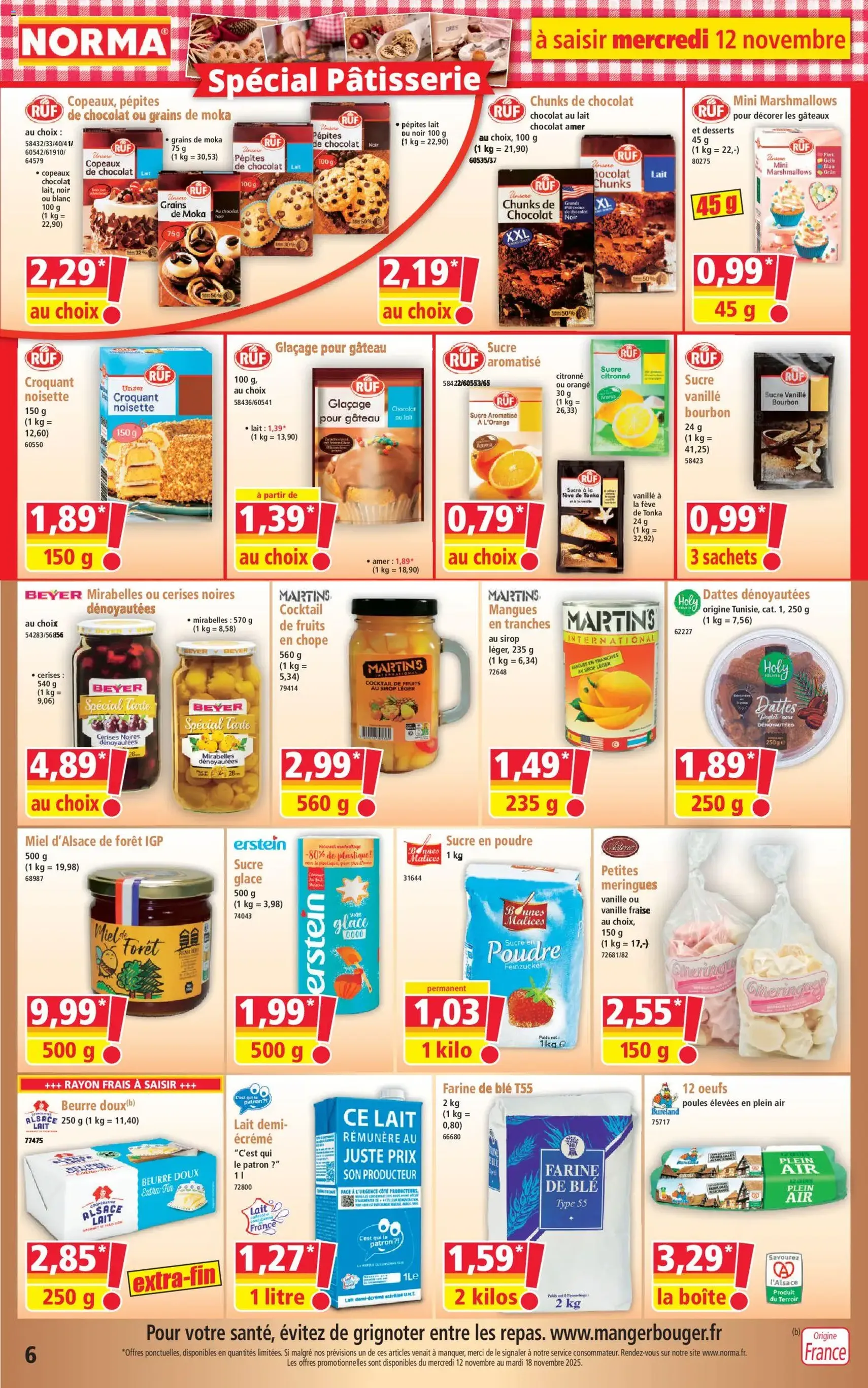 Norma catalogue - brochure valable à partir du 12/11/2025, page 6 sur 12