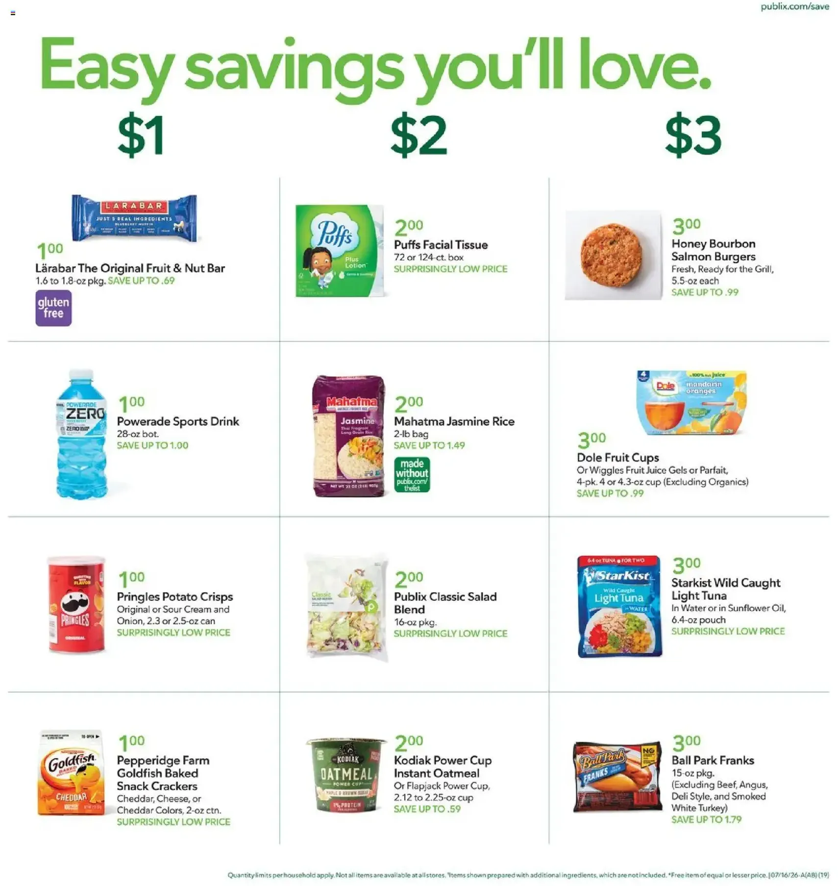 Publix Weekly Ad - valid flyer from 07/15/2026, page 19 of 20