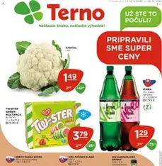 Terno leták - náhľad letáku platný od 14.08.2025