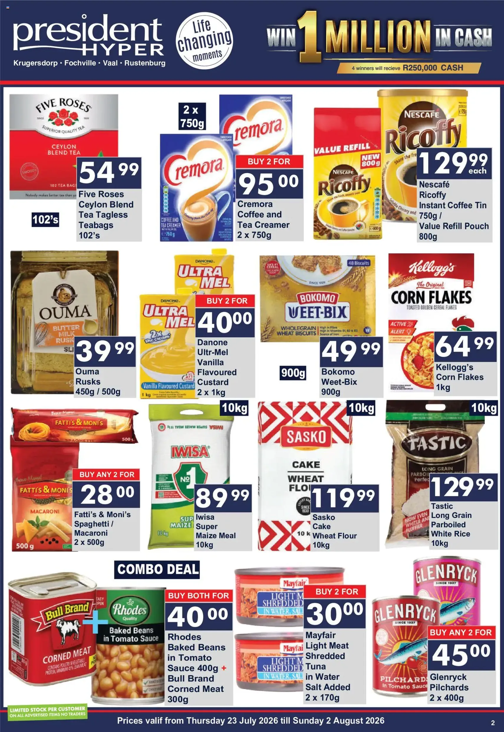 President Hyper Specials - valid flyer from 23/07/2026, page 2 of 6