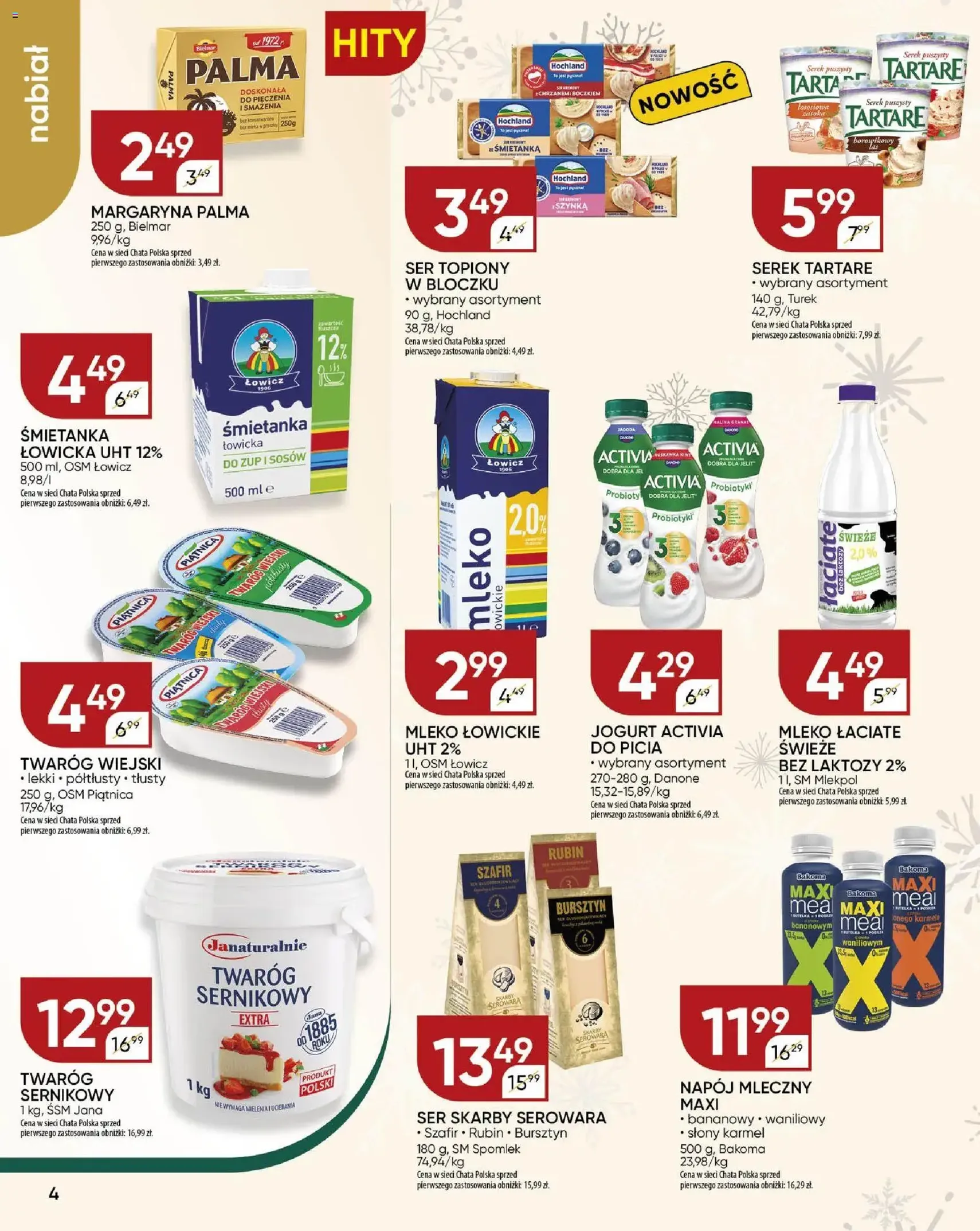 Chata Polska Gazetka - ważny gazetka od 04.12.2025 strona 4 z 24