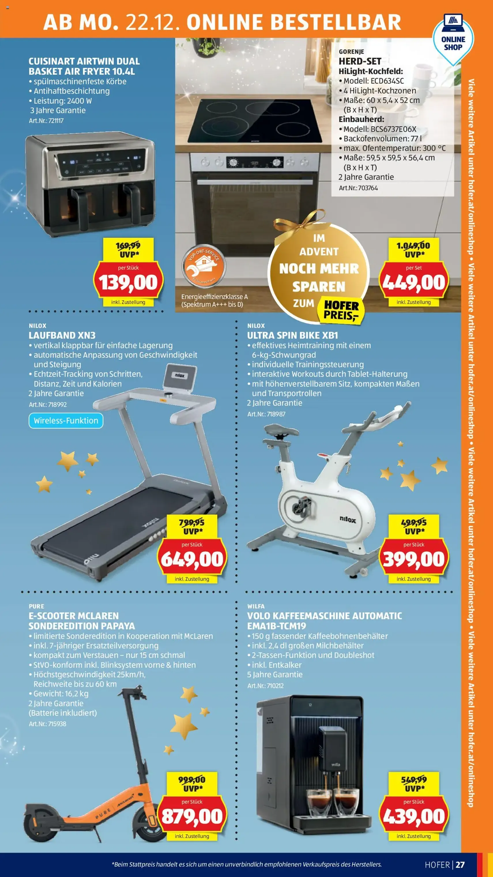 Hofer Flugblatt - Gültiger Prospekt ab 19.12.2025, Seite 35 von insgesamt 41