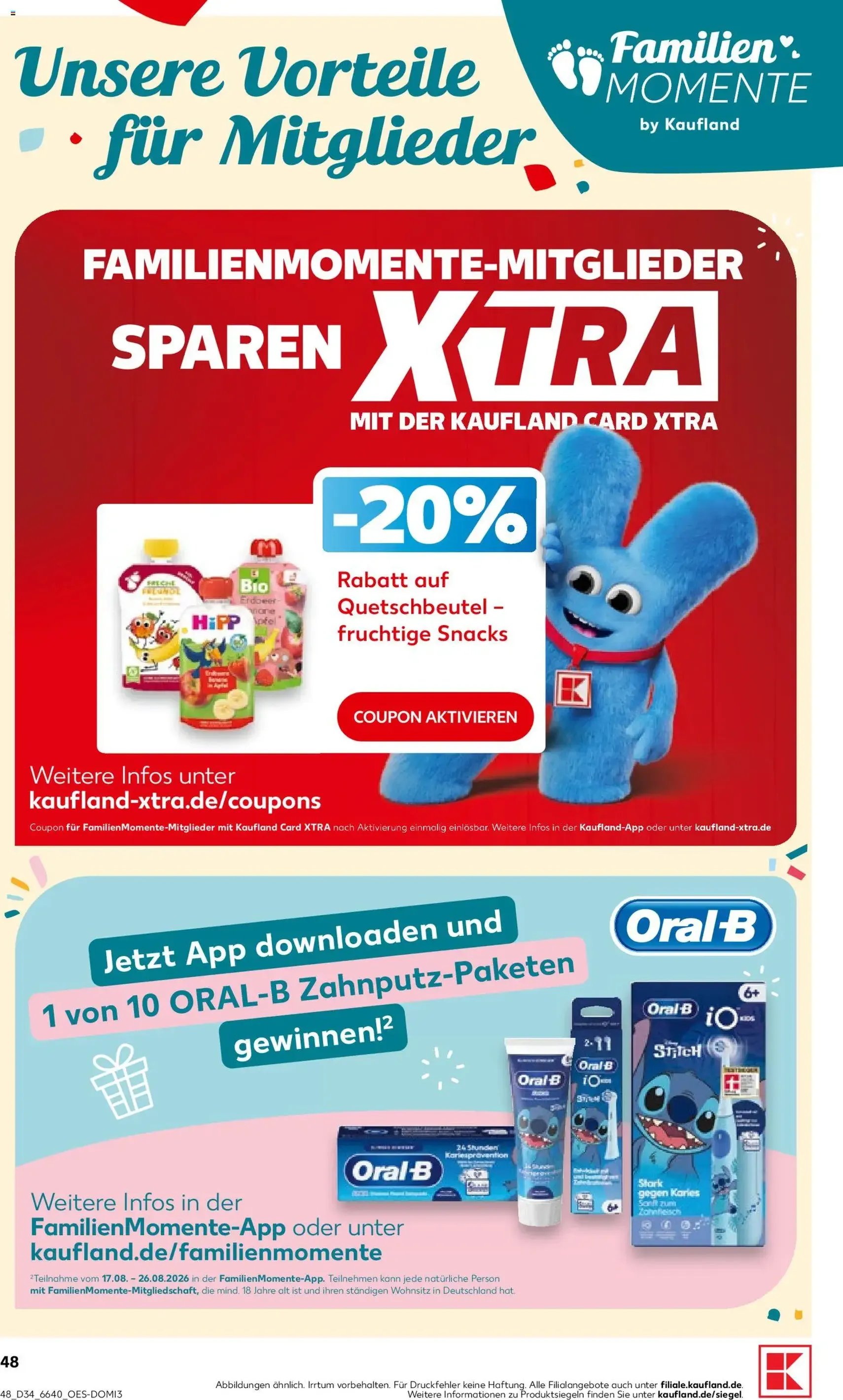 Kaufland Prospekt - Gültiger Prospekt ab 20.08.2026, Seite 48 von insgesamt 52