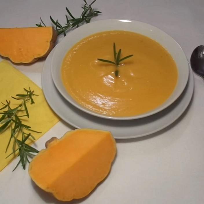 Ricetta di vellutata di zucca con Bimby